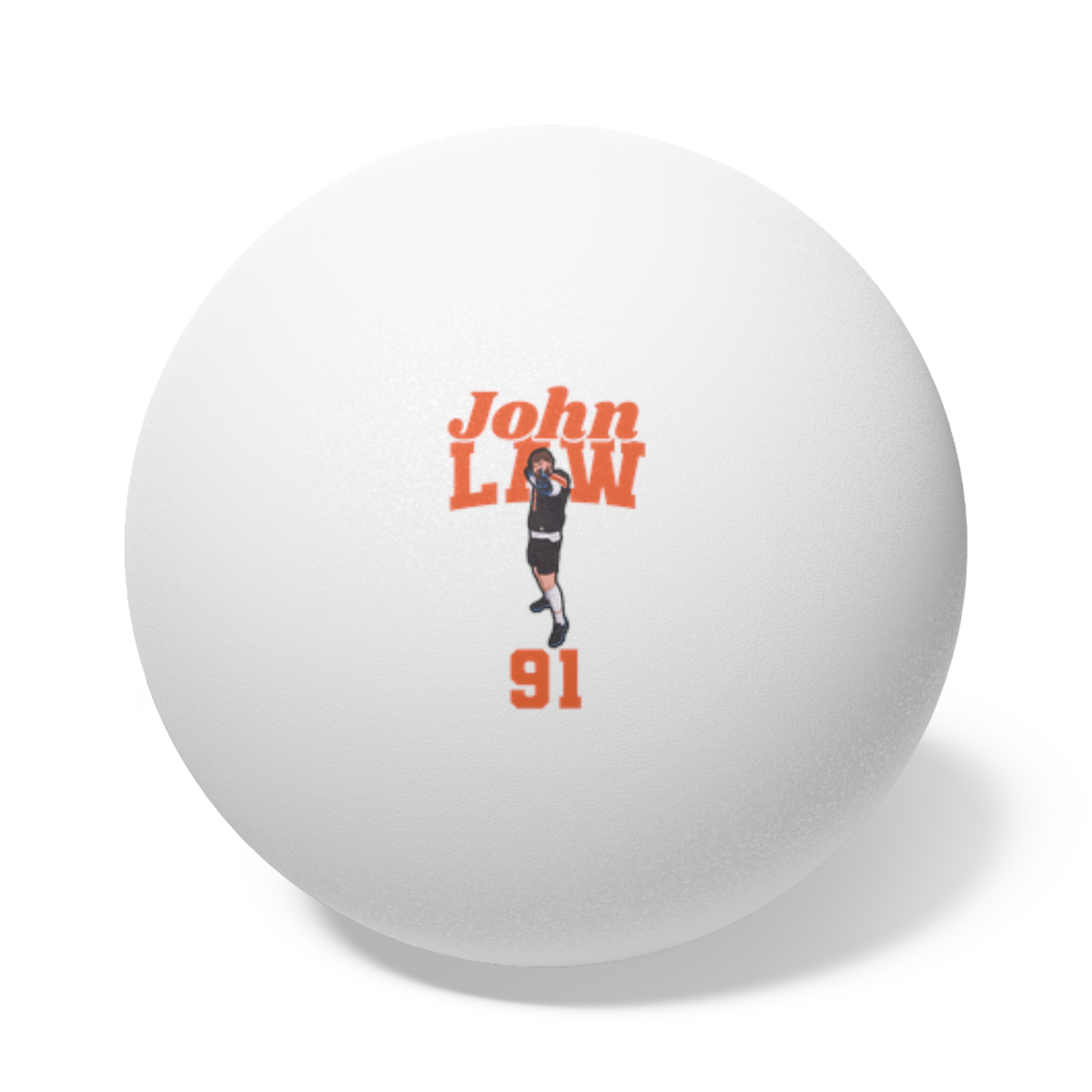 Ping Pong Balls, 6 pcs — character_signature_arch in White