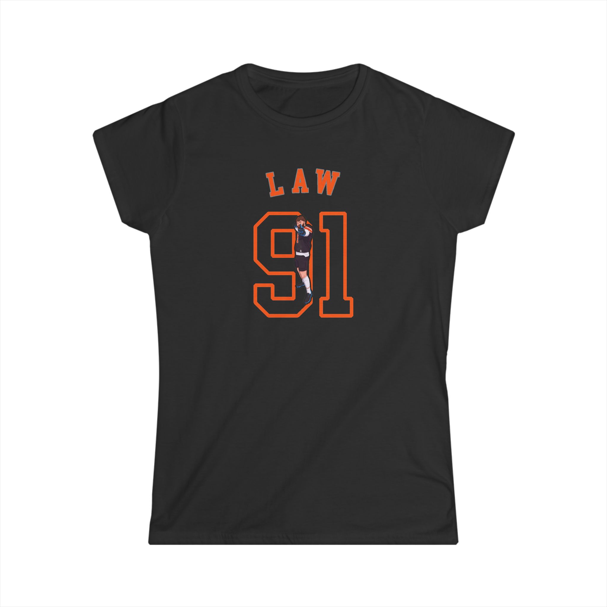 Women's Softstyle Tee — character_shirsey_arch in Black