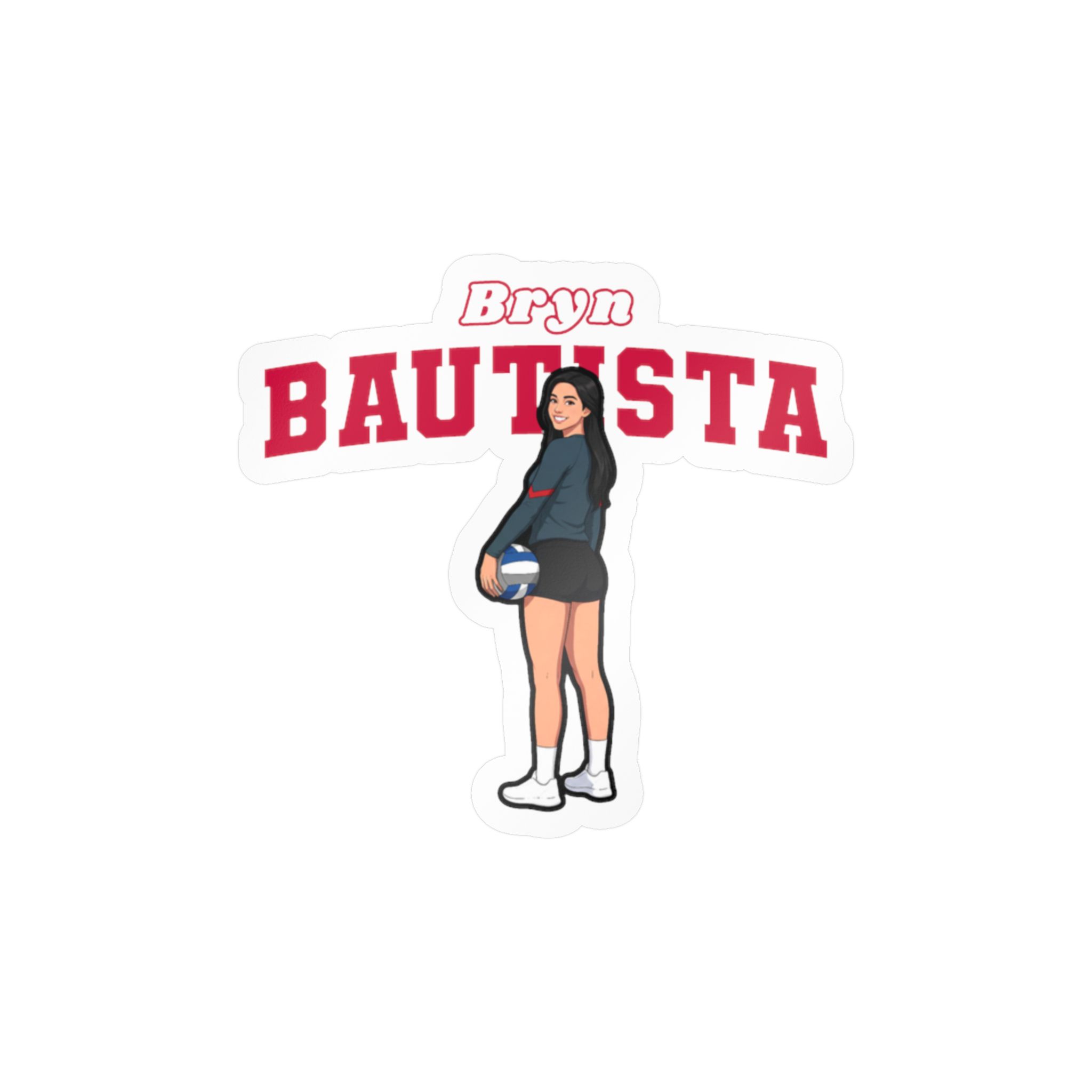 Vinyl Sticker — character_name_arch in Classic