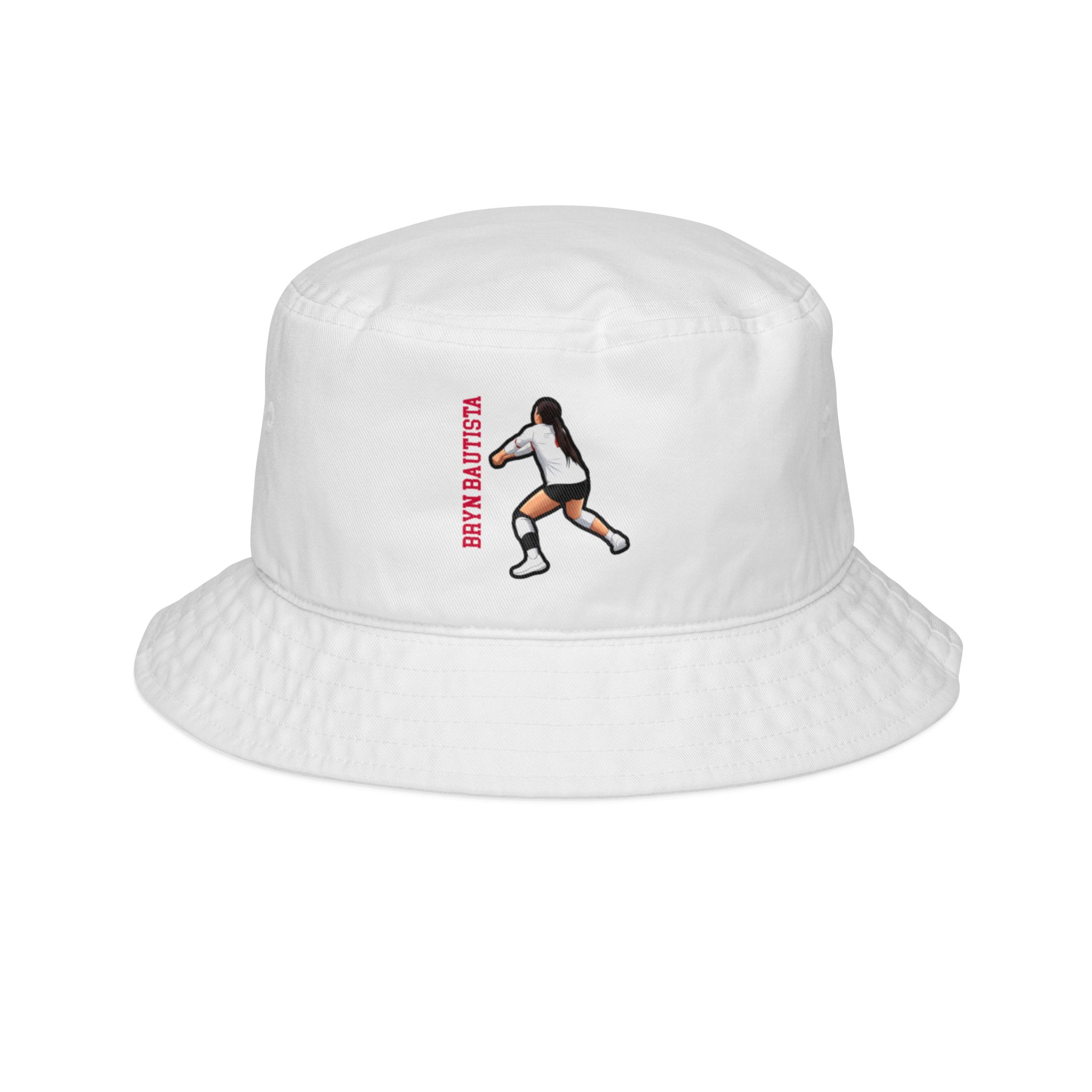Bucket Hat — character_name_vertical in White
