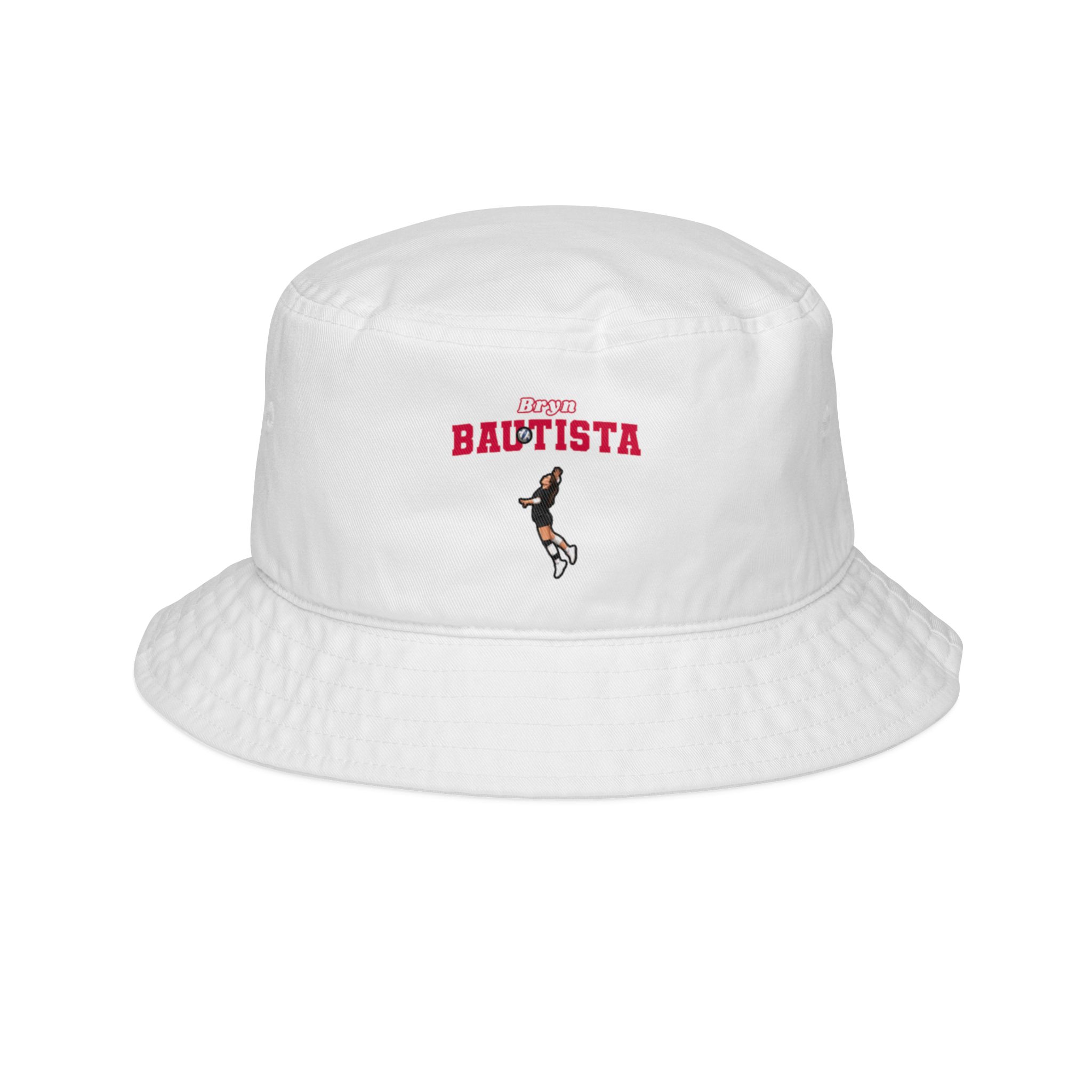 Bucket Hat — character_name_arch in White