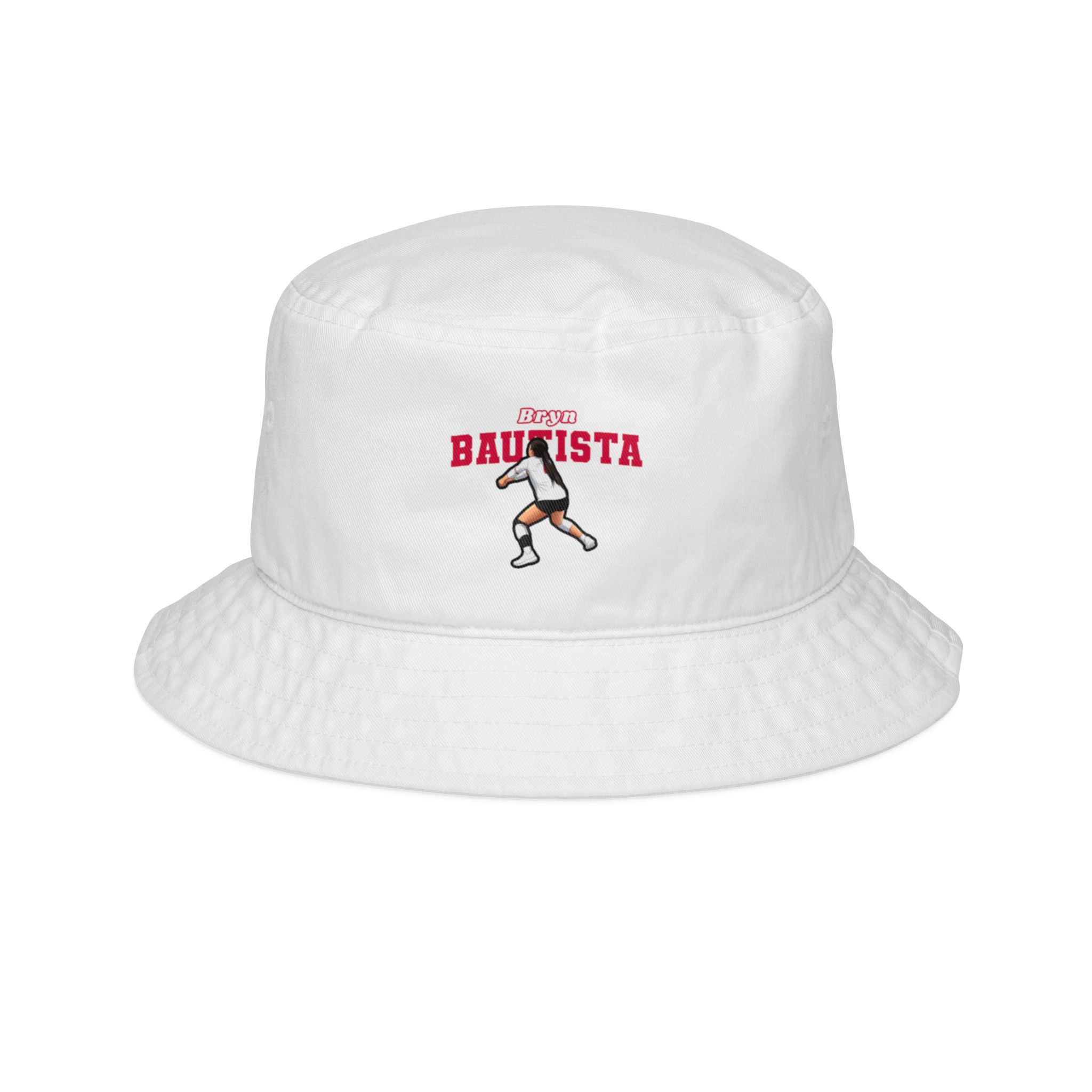 Bucket Hat — character_name_arch in White