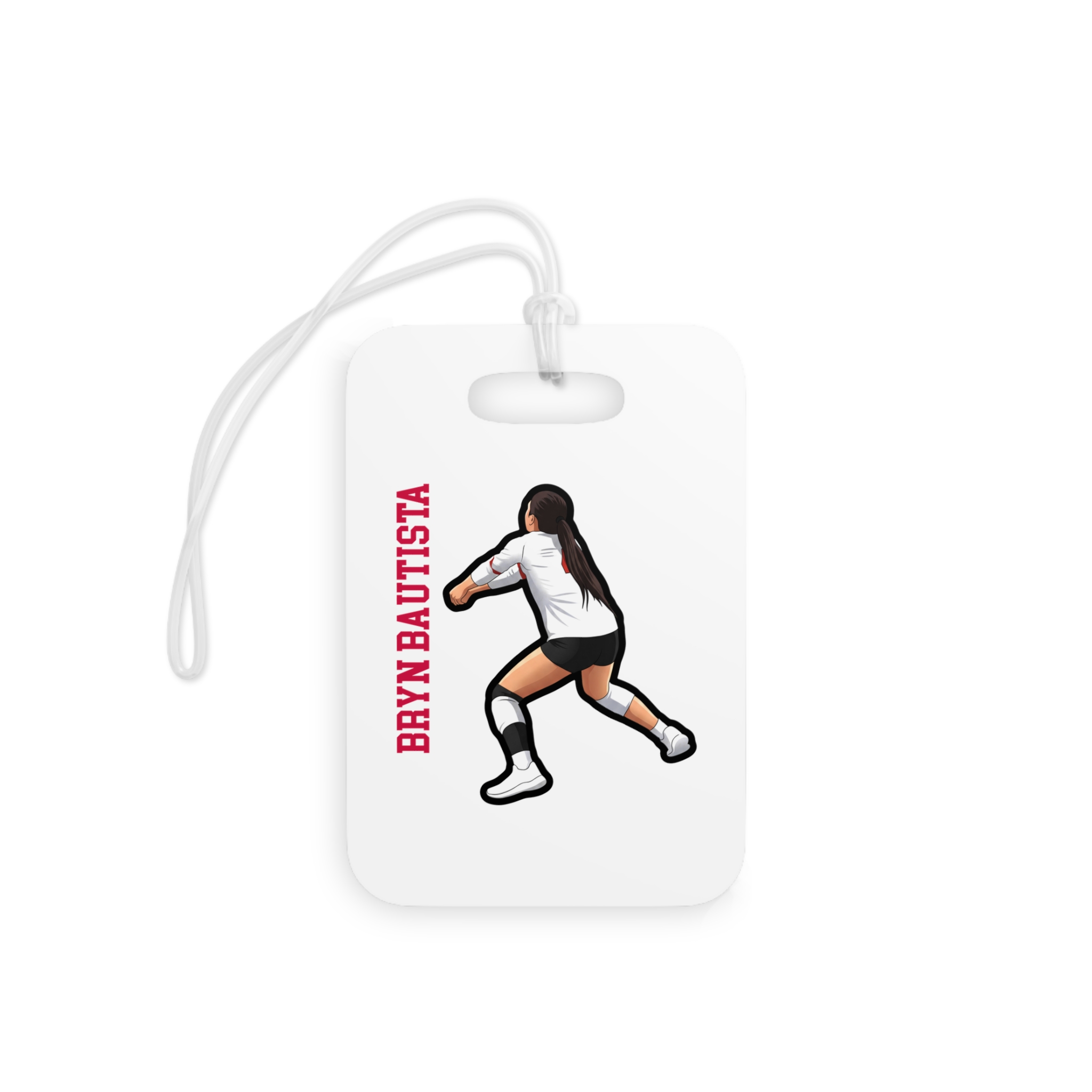 Bag Tag — character_name_vertical in Classic