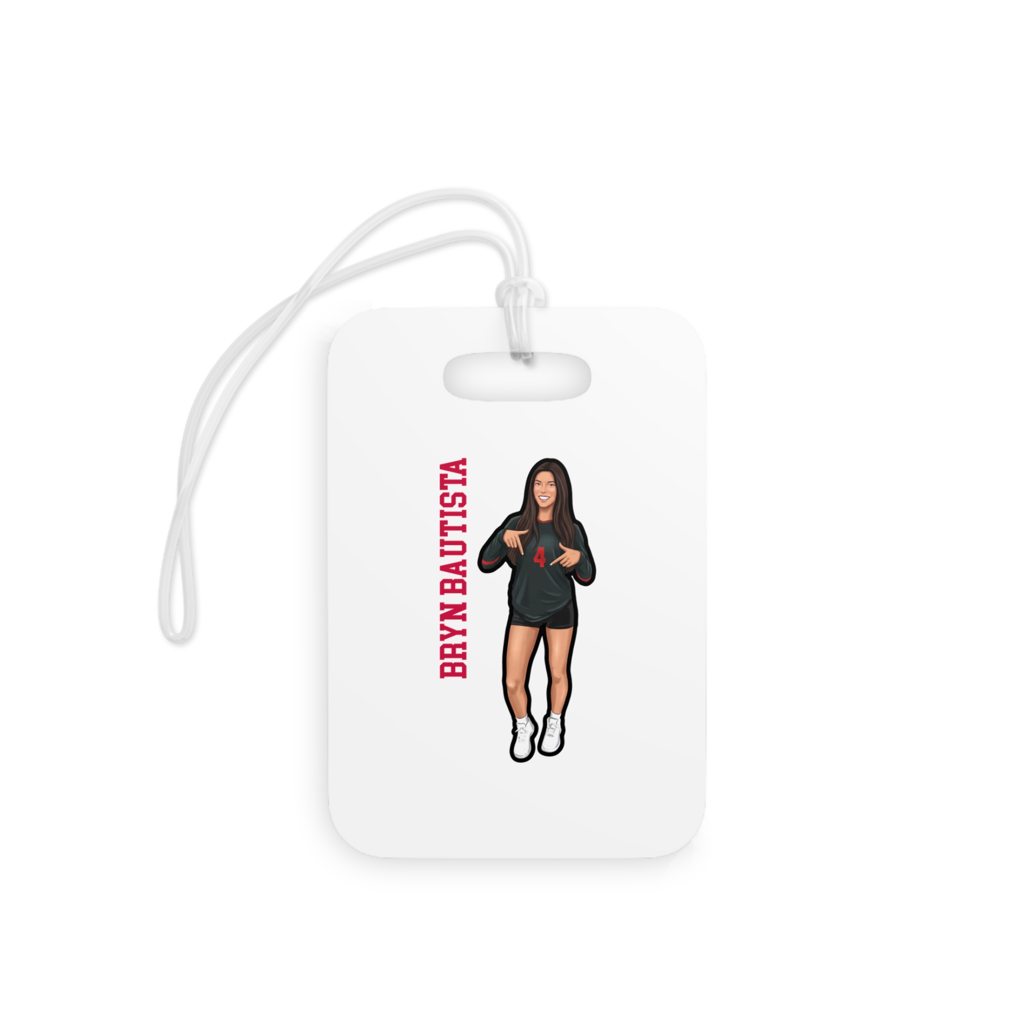 Bag Tag — character_name_vertical in Classic