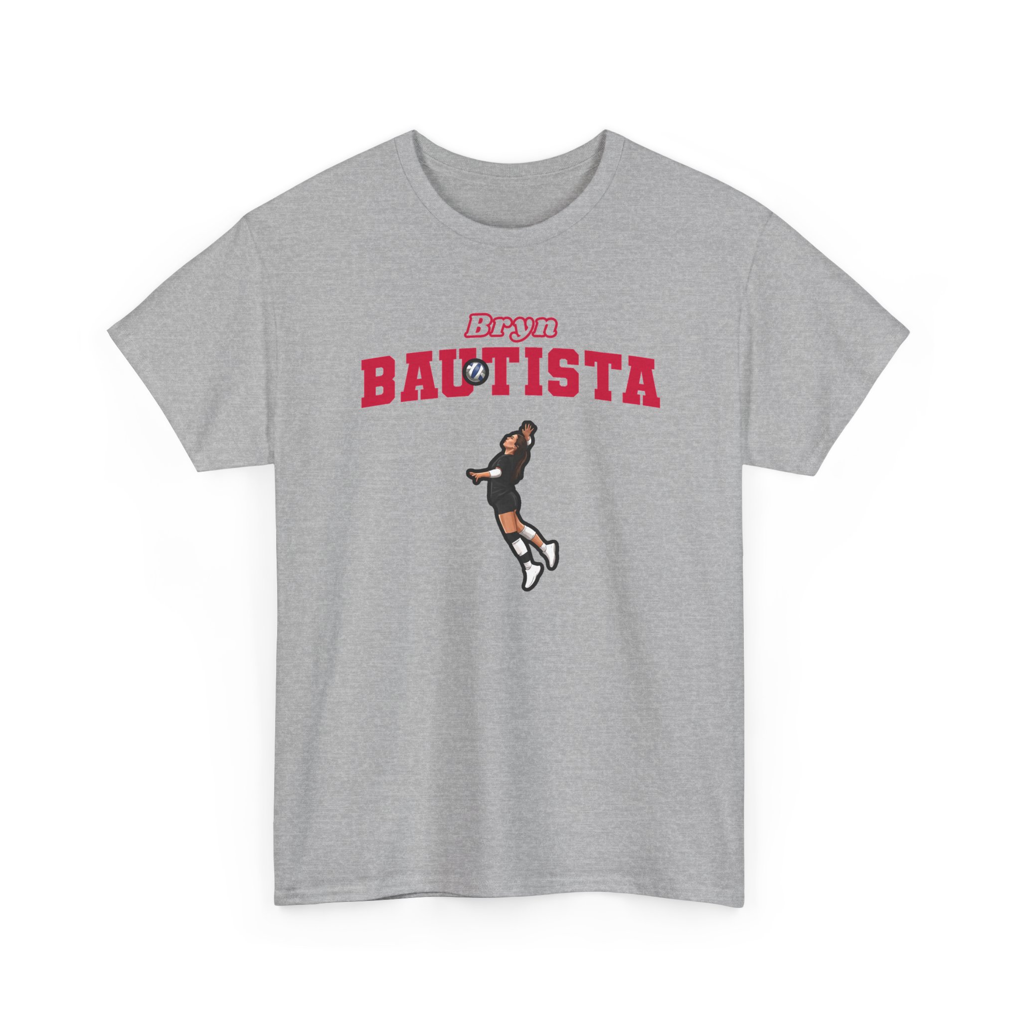 Tee — character_name_arch in Grey