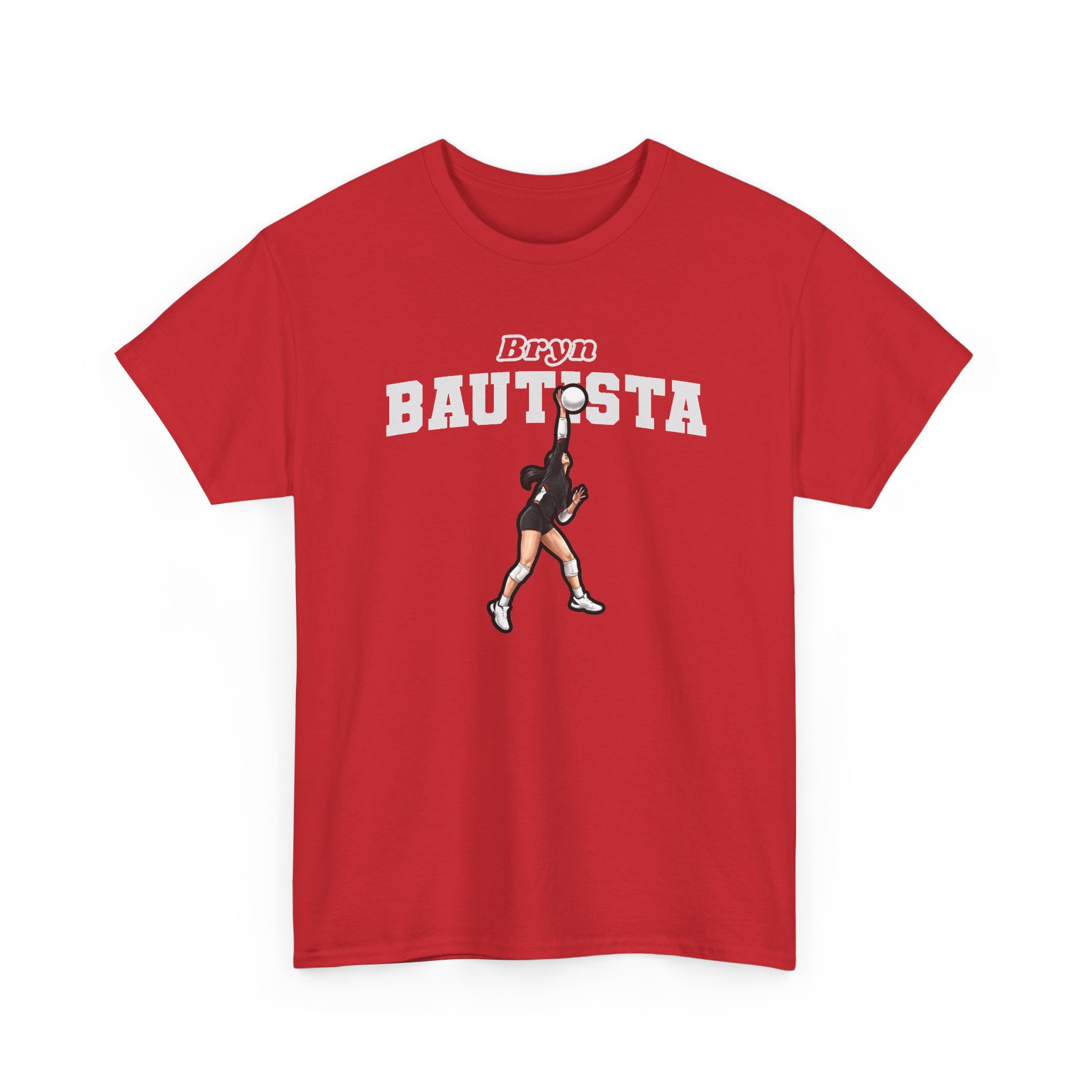 Tee — character_name_arch in Red