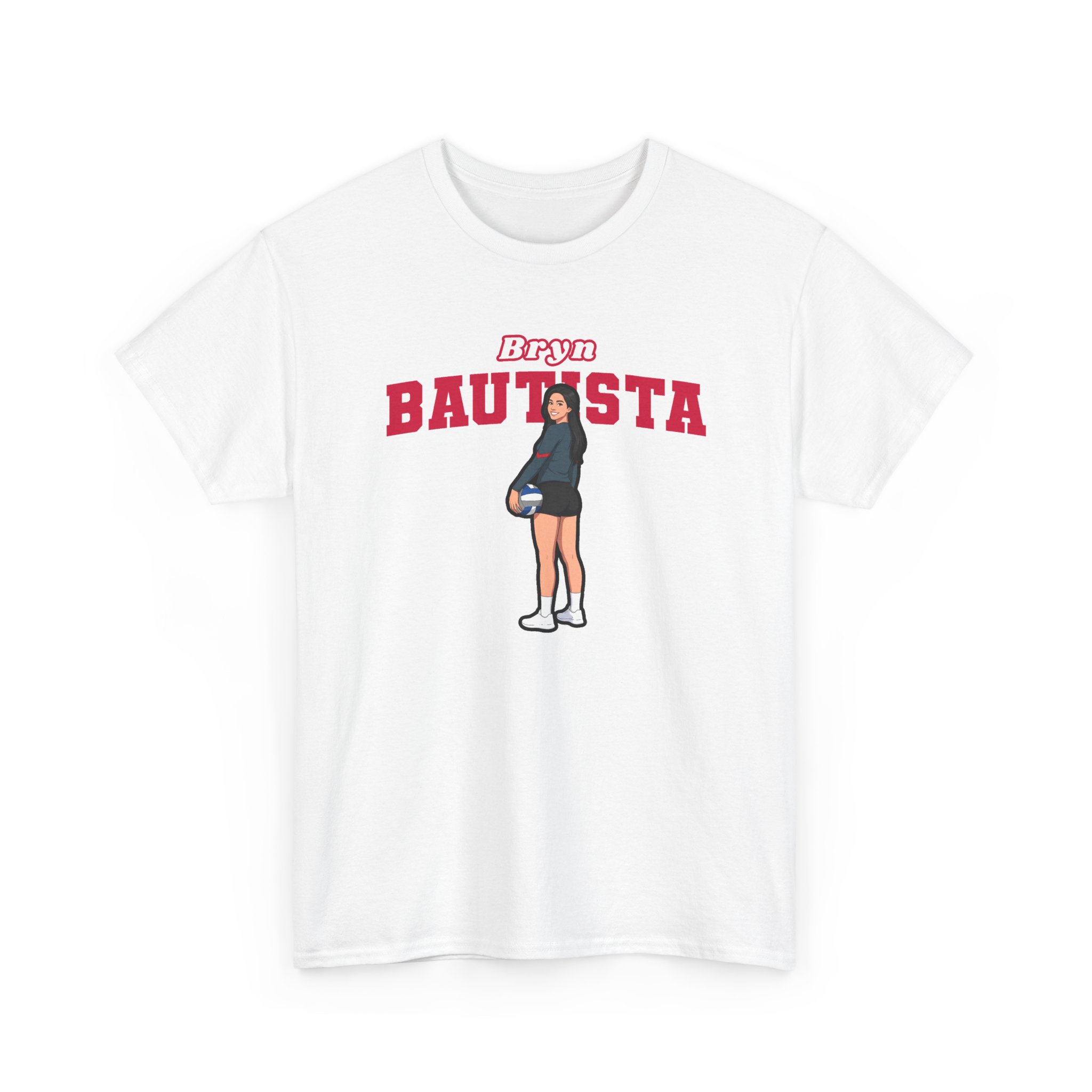 Tee — character_name_arch in White