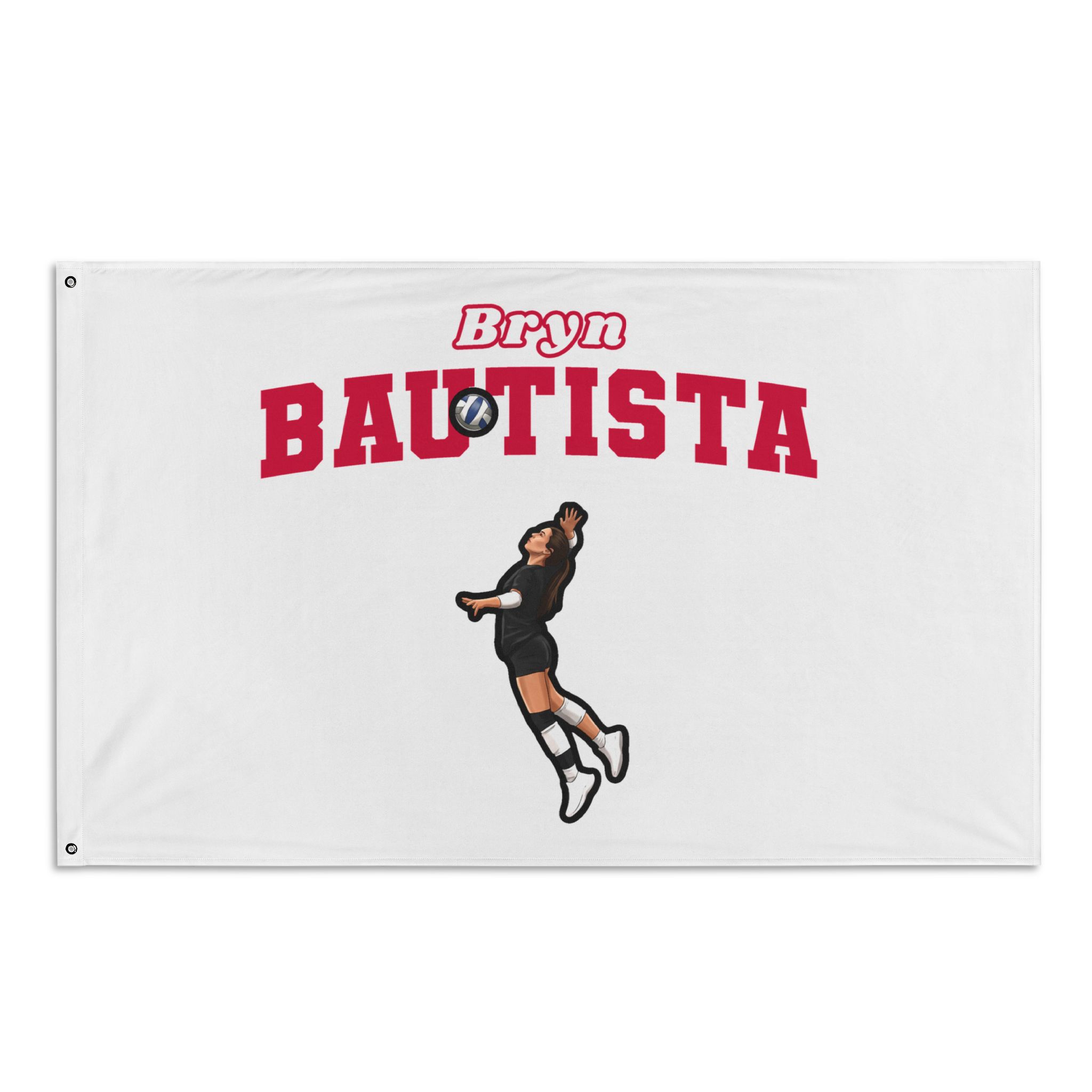 Flag (35 × 56 in) — character_name_arch in Classic