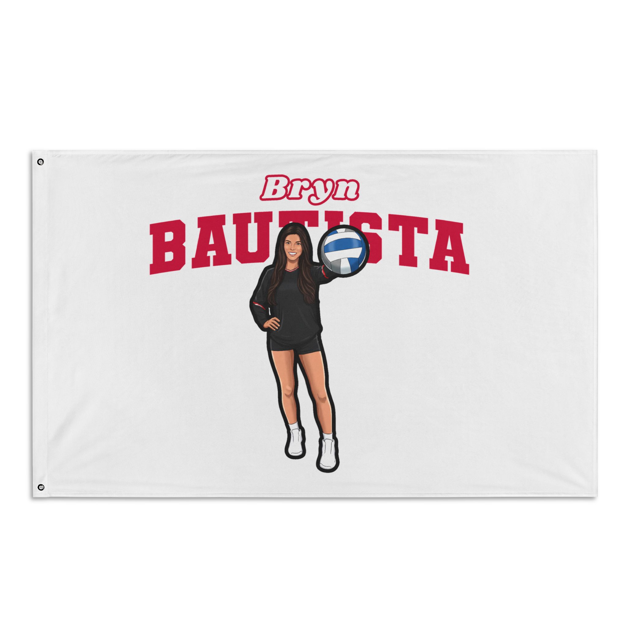 Flag (35 × 56 in) — character_name_arch in Classic