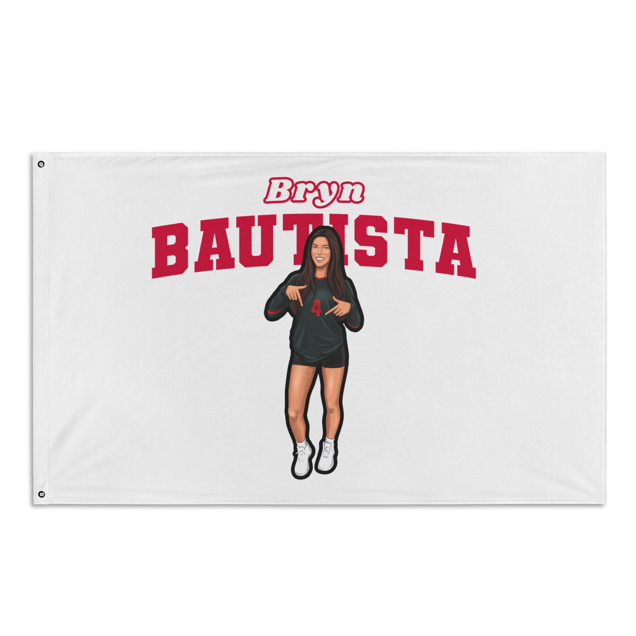 Flag (35 × 56 in) — character_name_arch in Classic