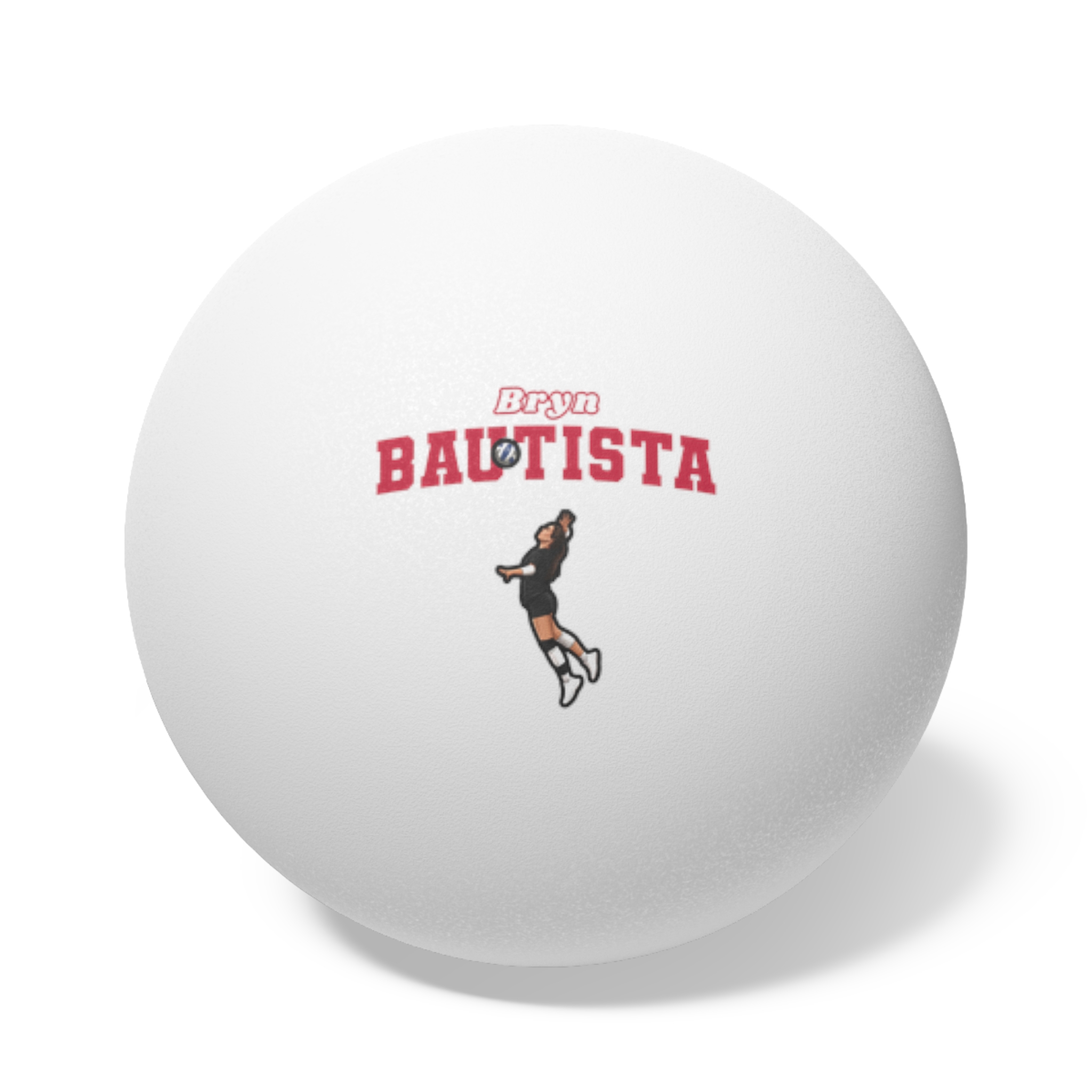 Ping Pong Balls, 6 pcs — character_name_arch in White