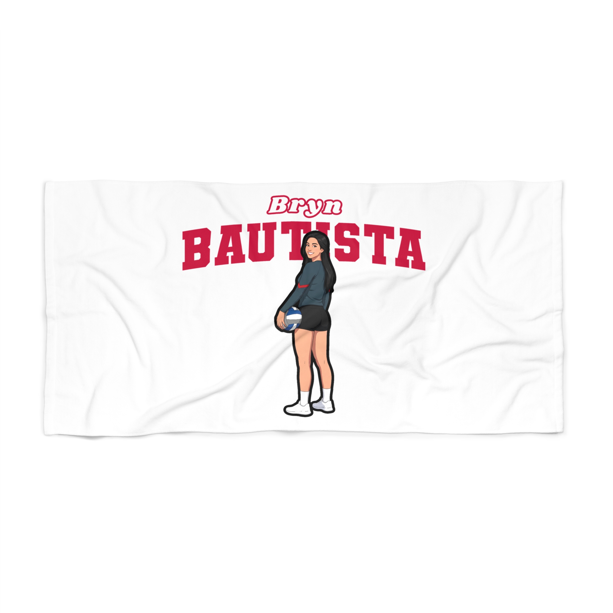 Beach Towel — character_name_arch in Classic