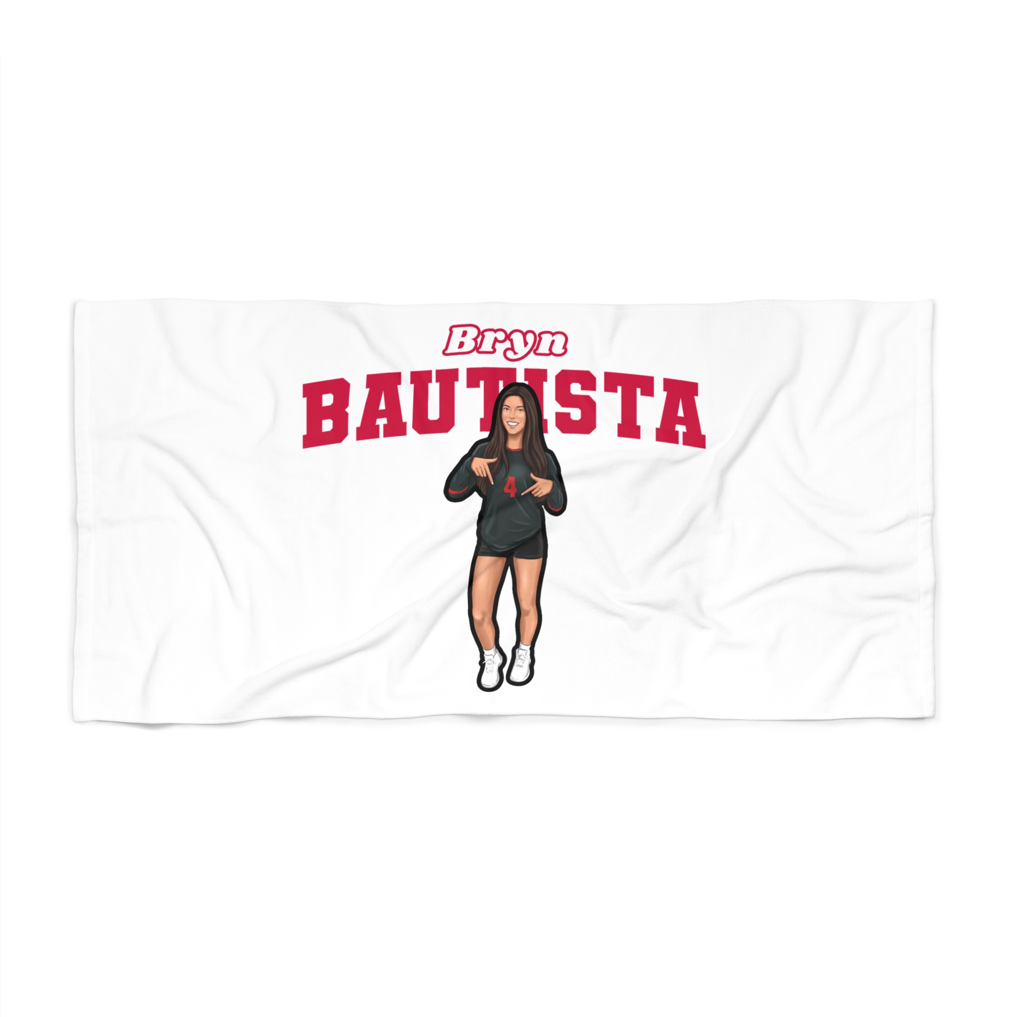 Beach Towel — character_name_arch in Classic