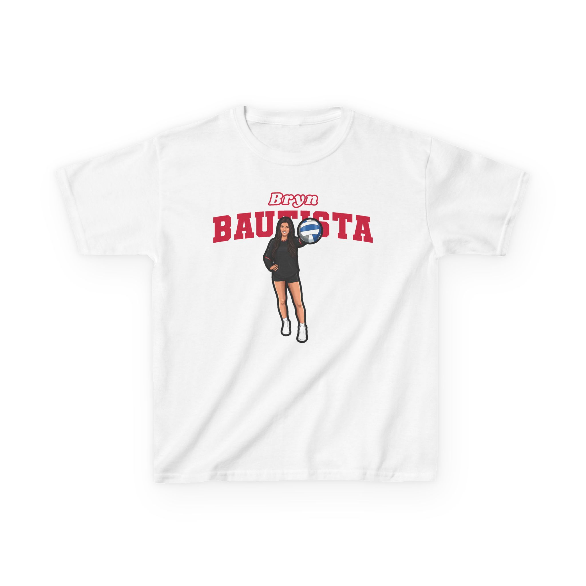 Youth Tee — character_name_arch in White