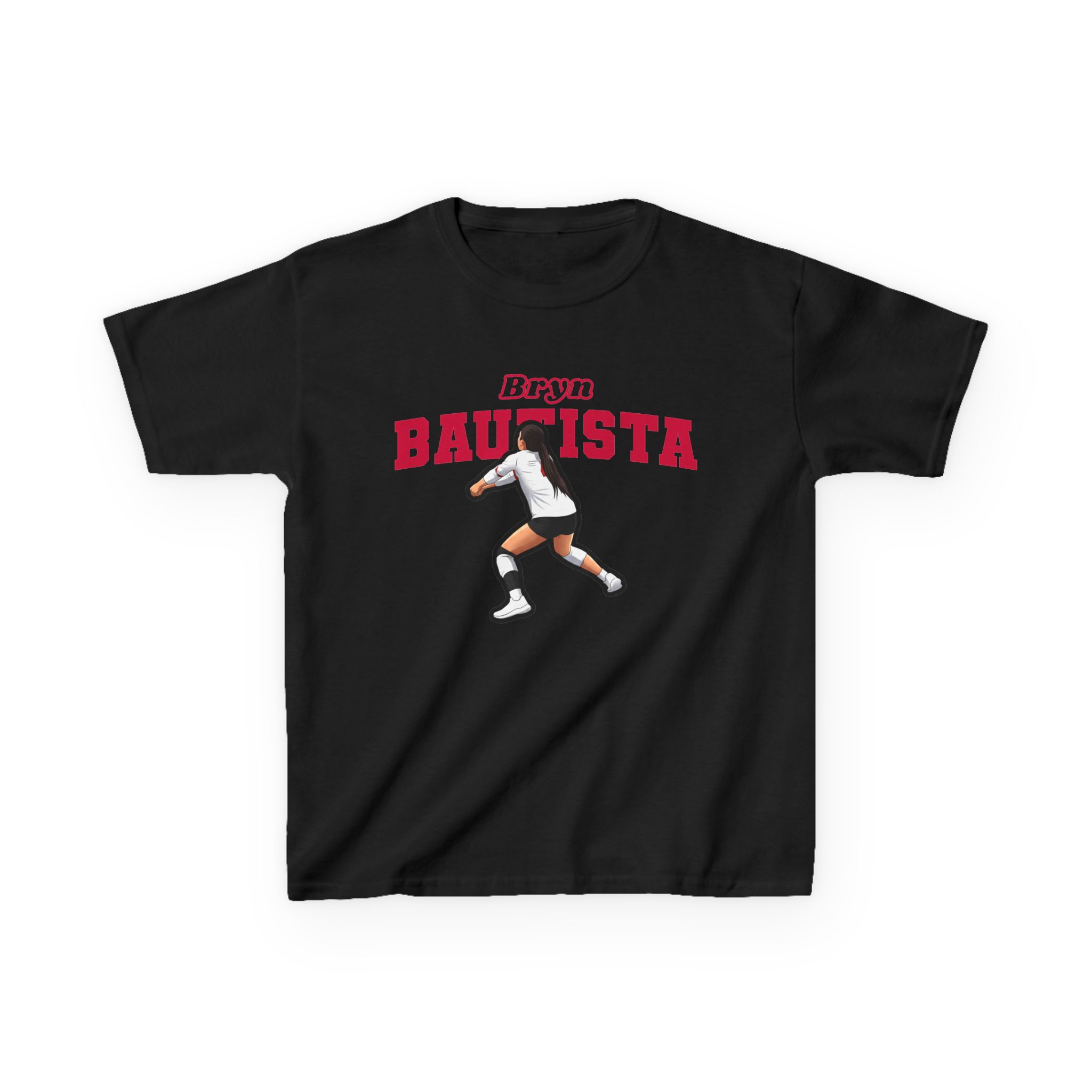 Youth Tee — character_name_arch in Black