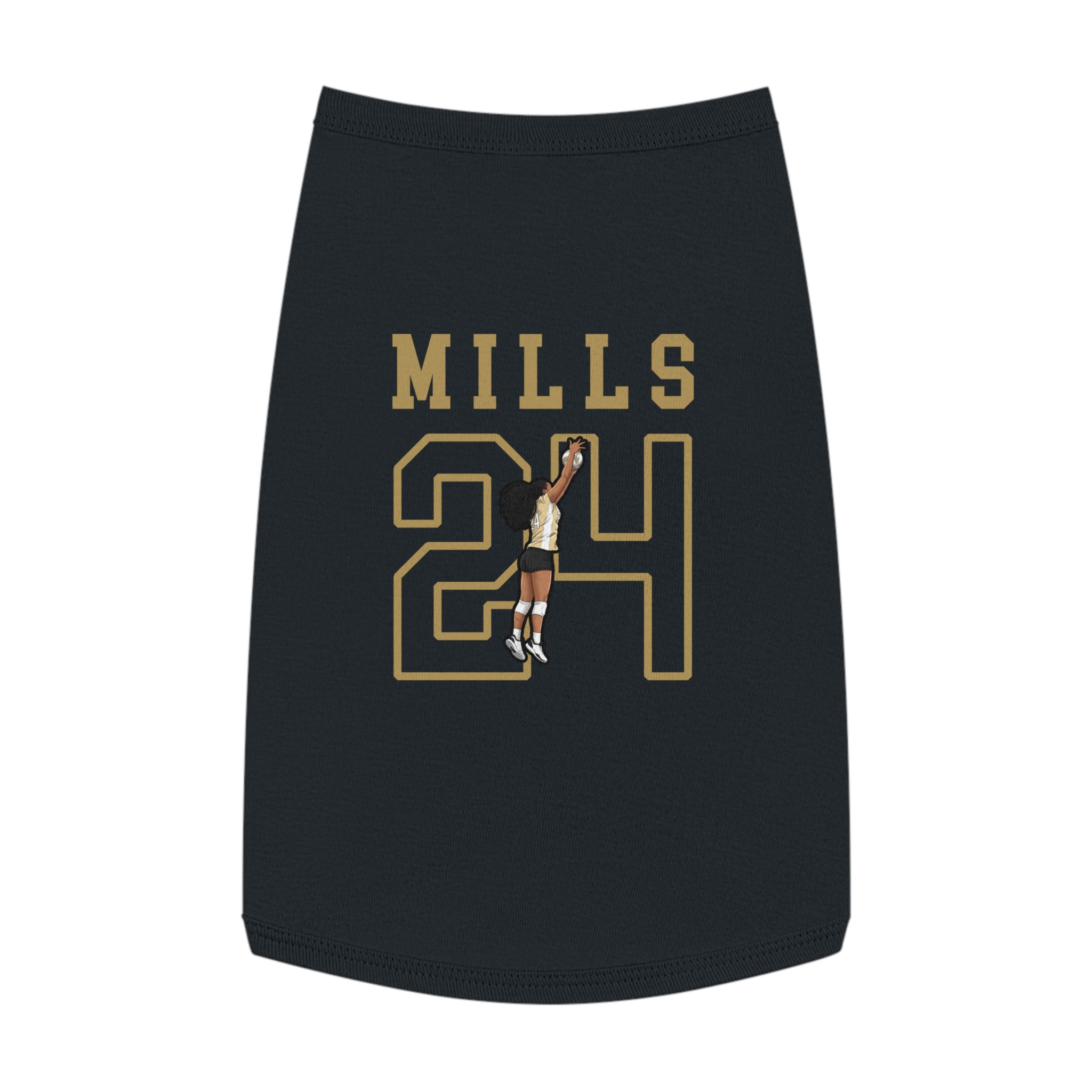 Pet Tank Top — character_shirsey in Black
