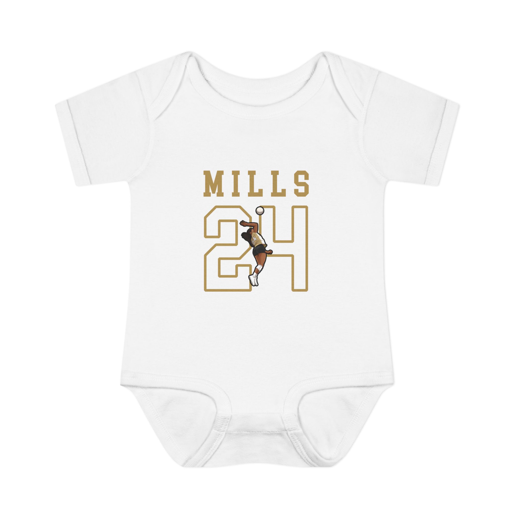 Baby Onesie — character_shirsey in White