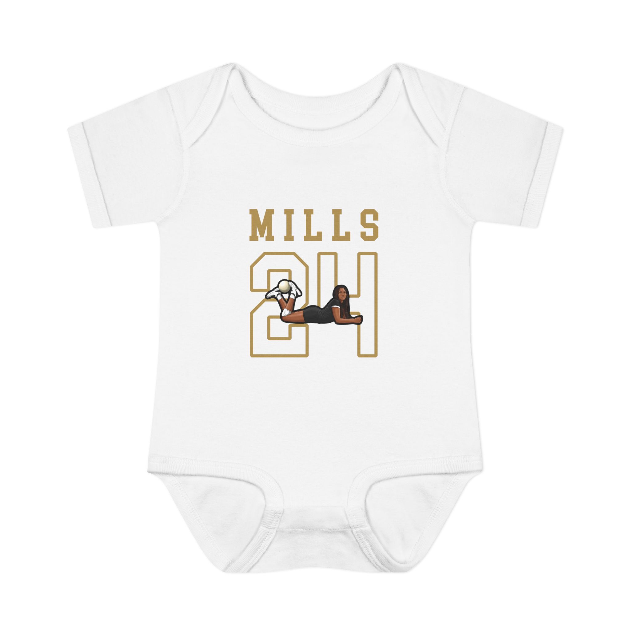 Baby Onesie — character_shirsey in White