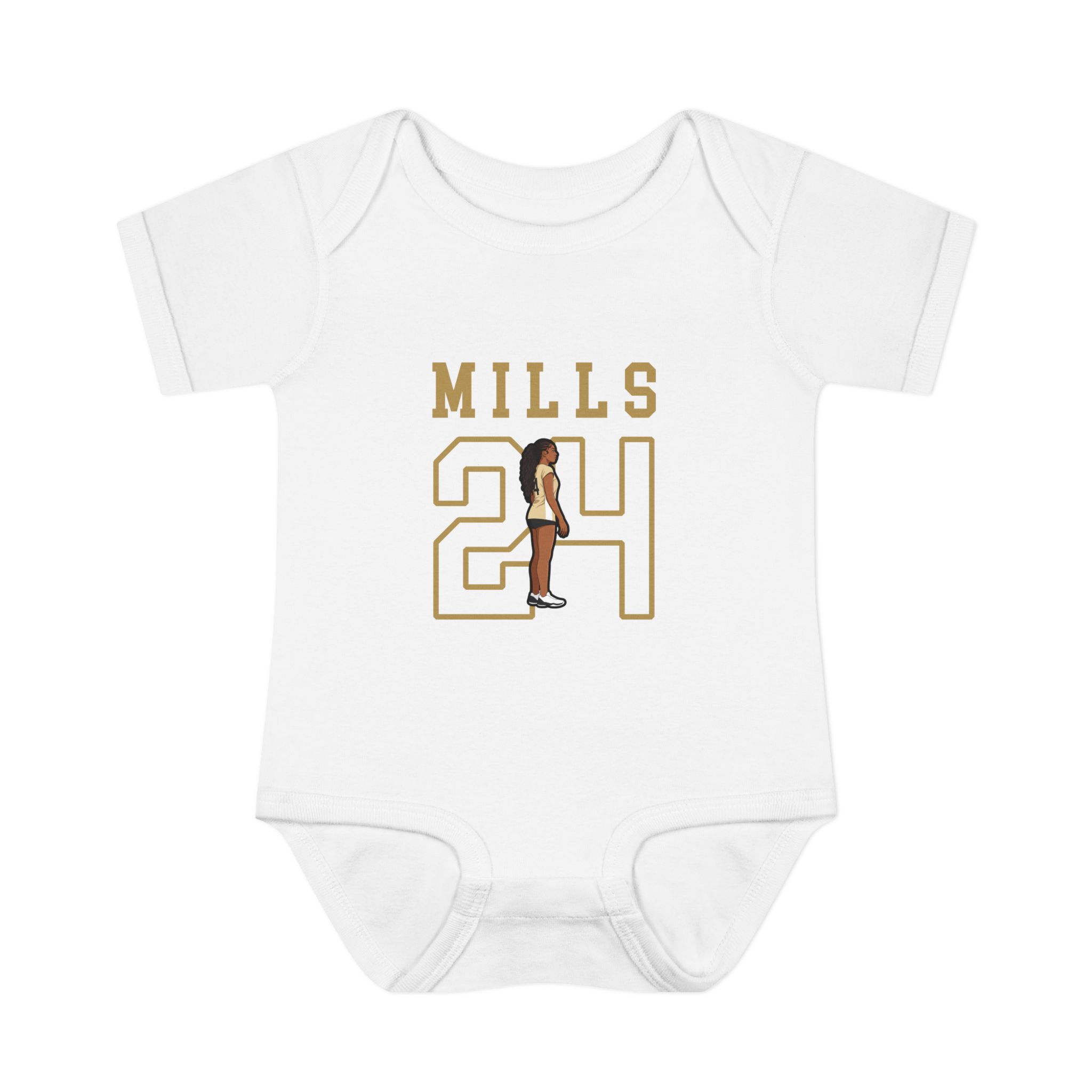 Baby Onesie — character_shirsey in White