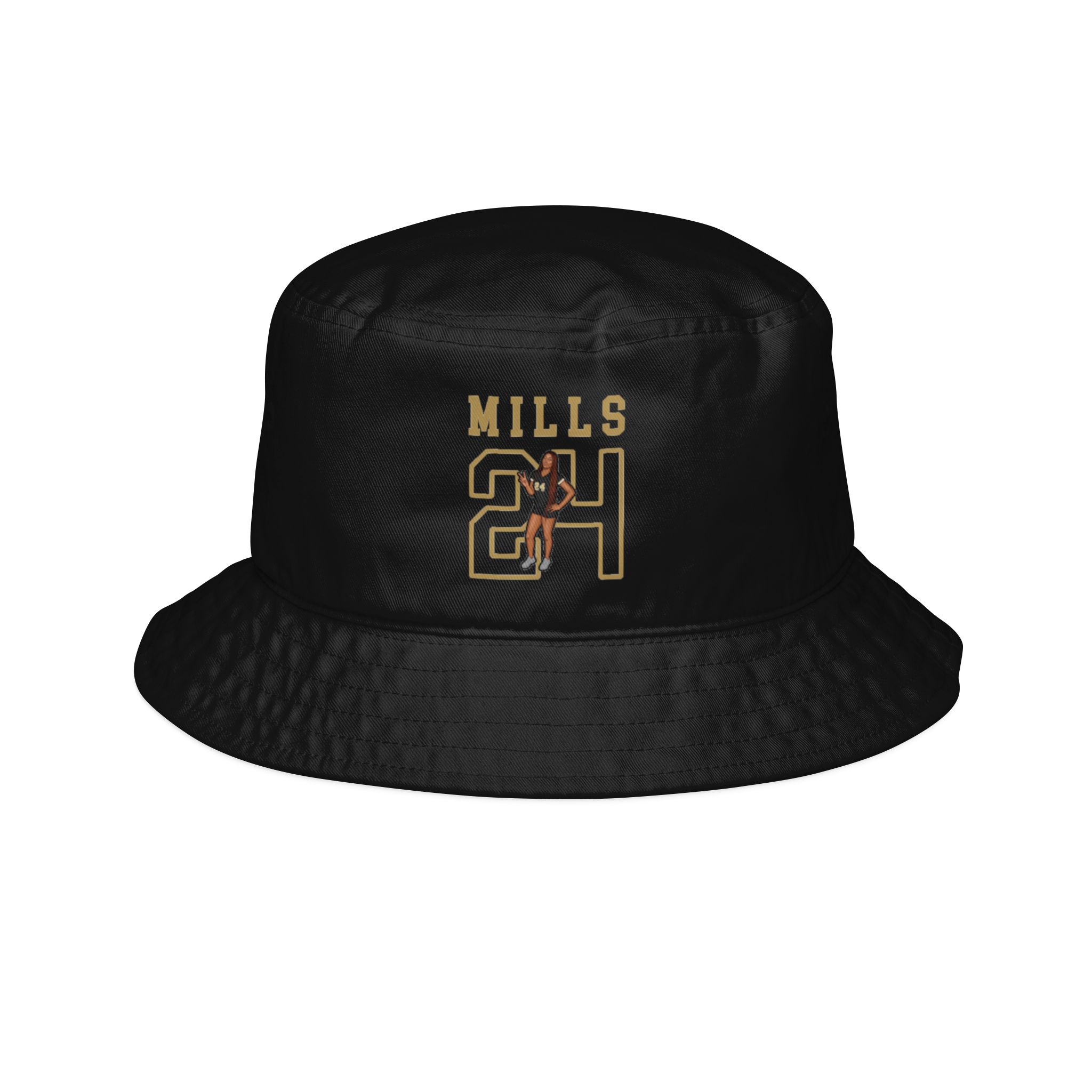 Bucket Hat — character_shirsey in Black