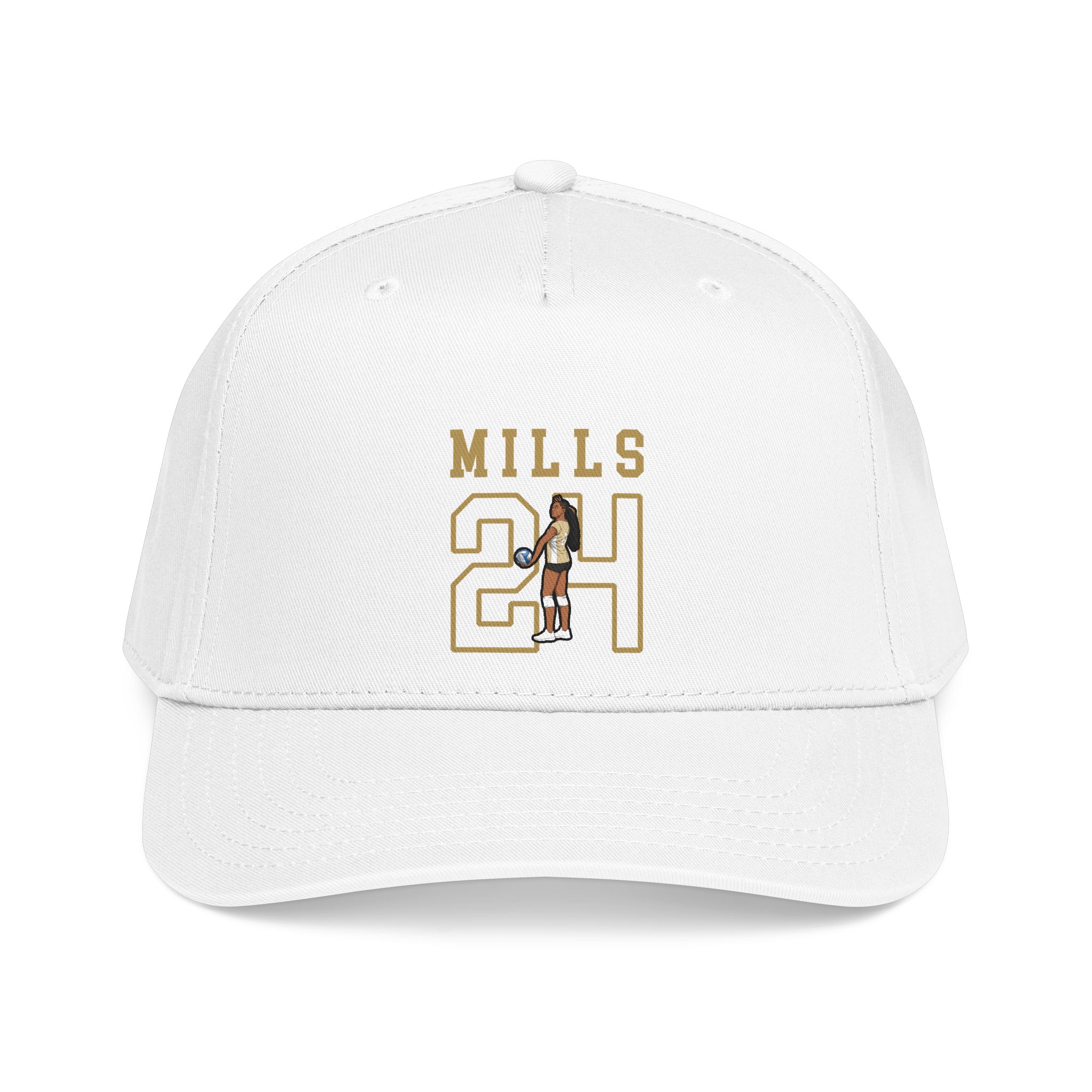 Baseball Cap — character_shirsey in White