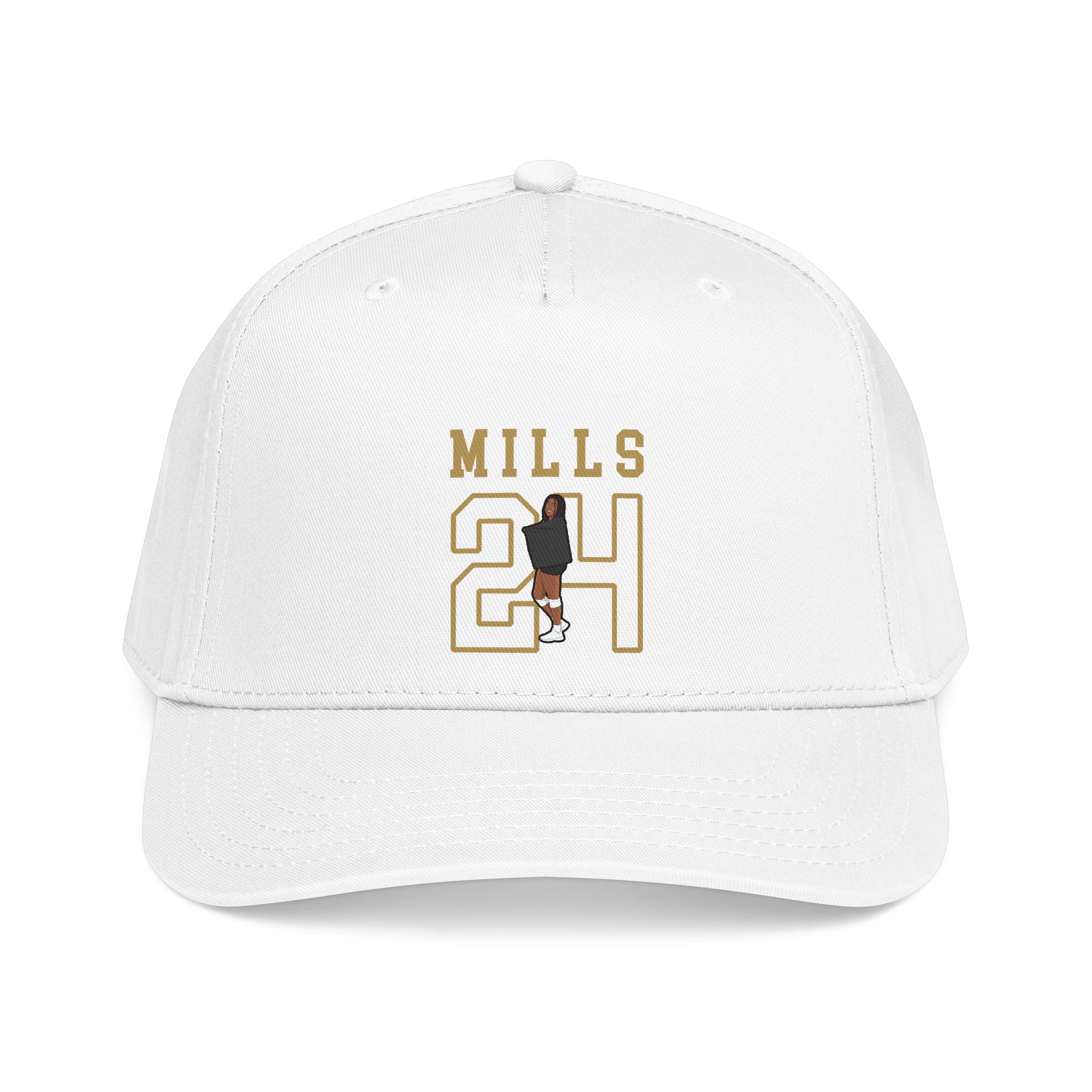 Baseball Cap — character_shirsey in White