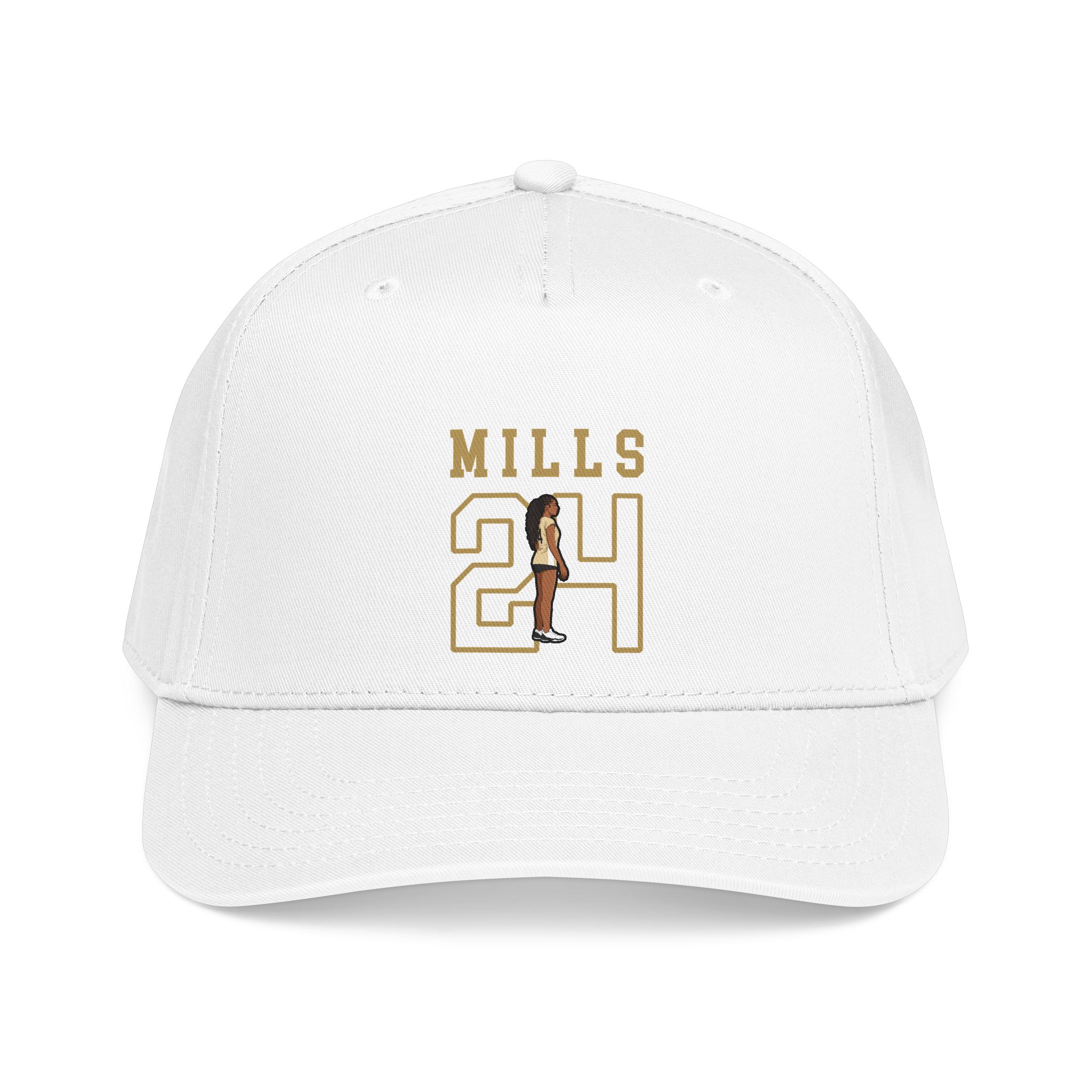 Baseball Cap — character_shirsey in White