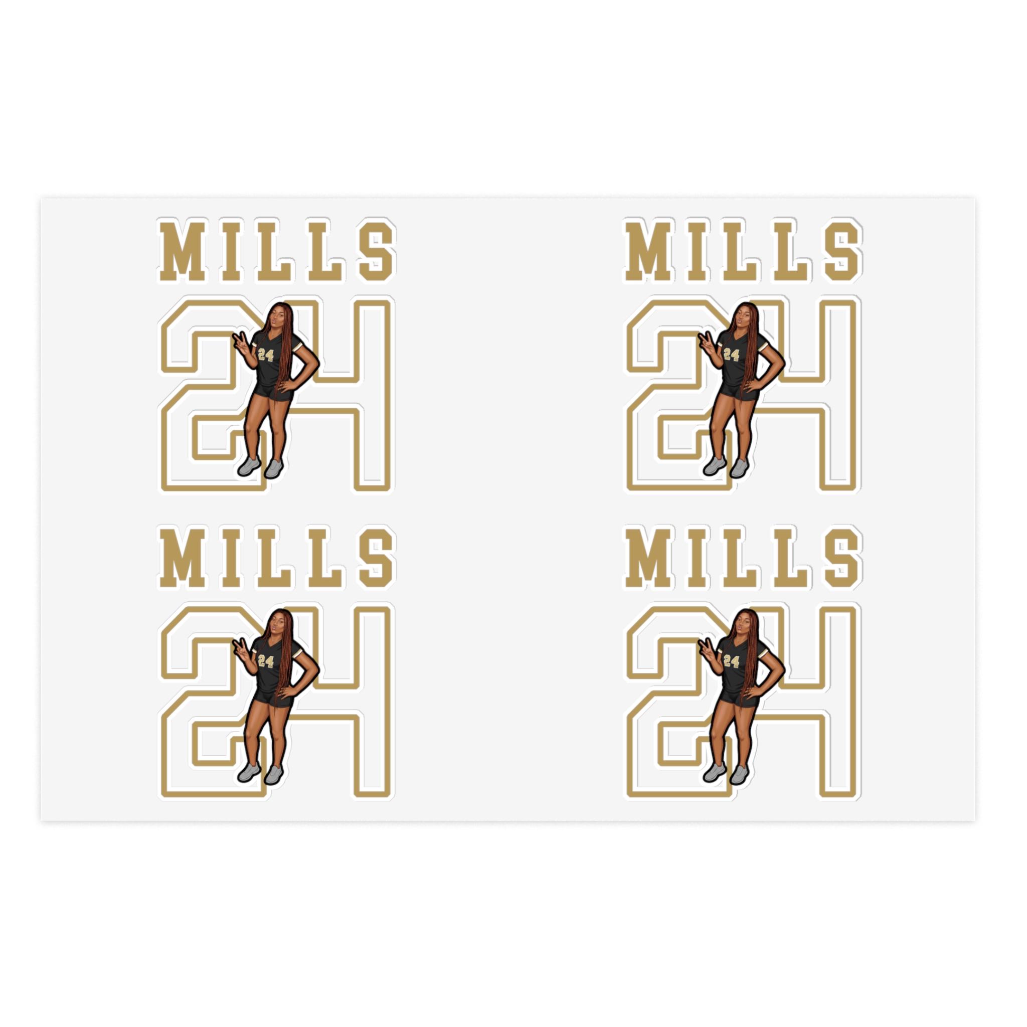 Sticker Sheet — character_shirsey in Classic