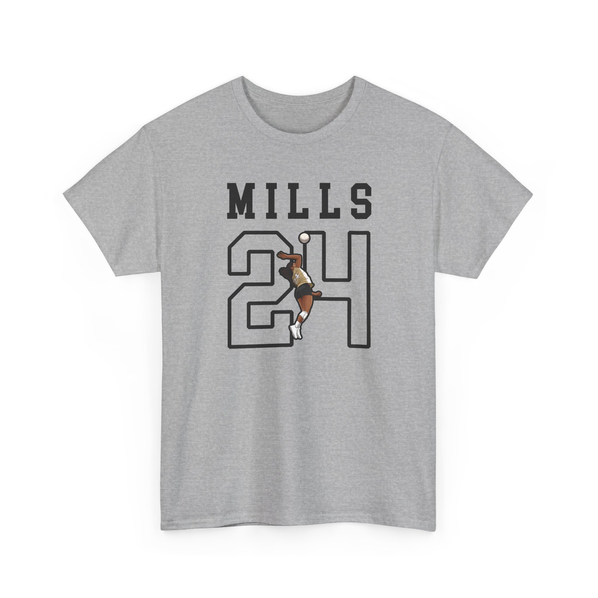 Tee — character_shirsey in Grey