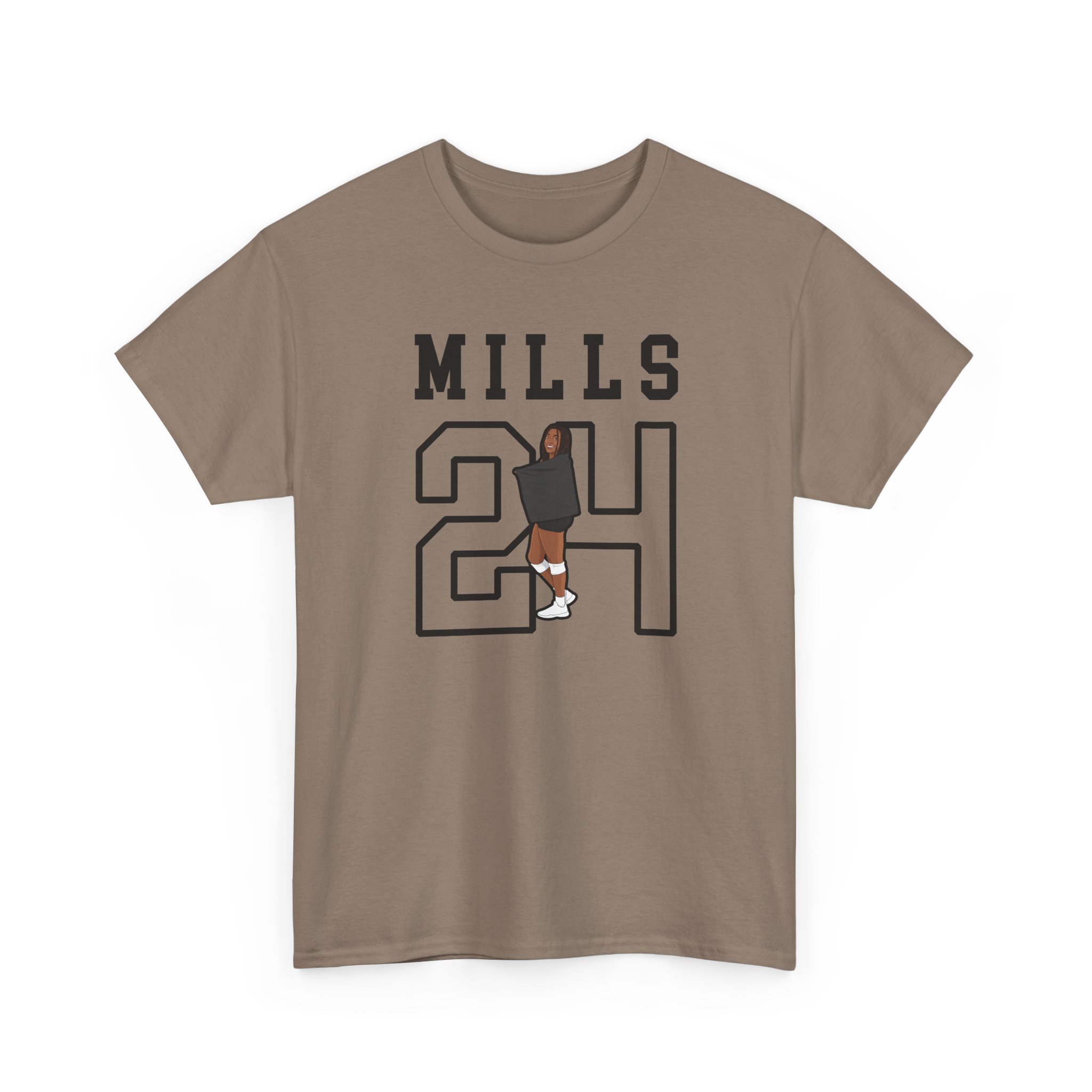 Tee — character_shirsey in Brown