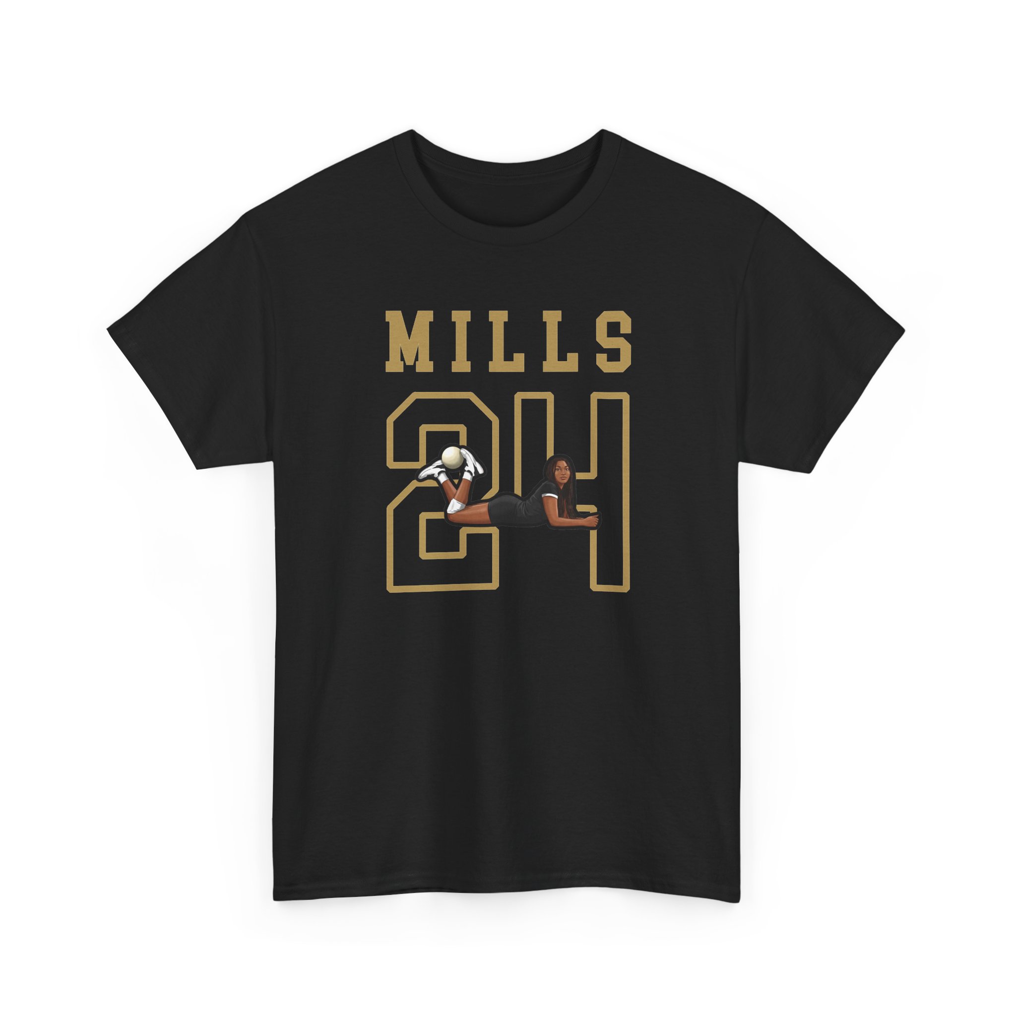 Tee — character_shirsey in Black
