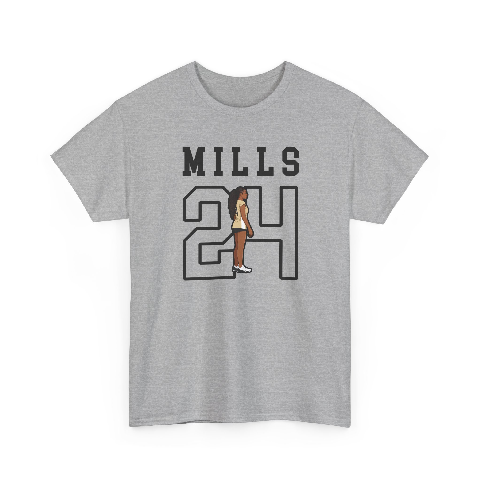 Tee — character_shirsey in Grey