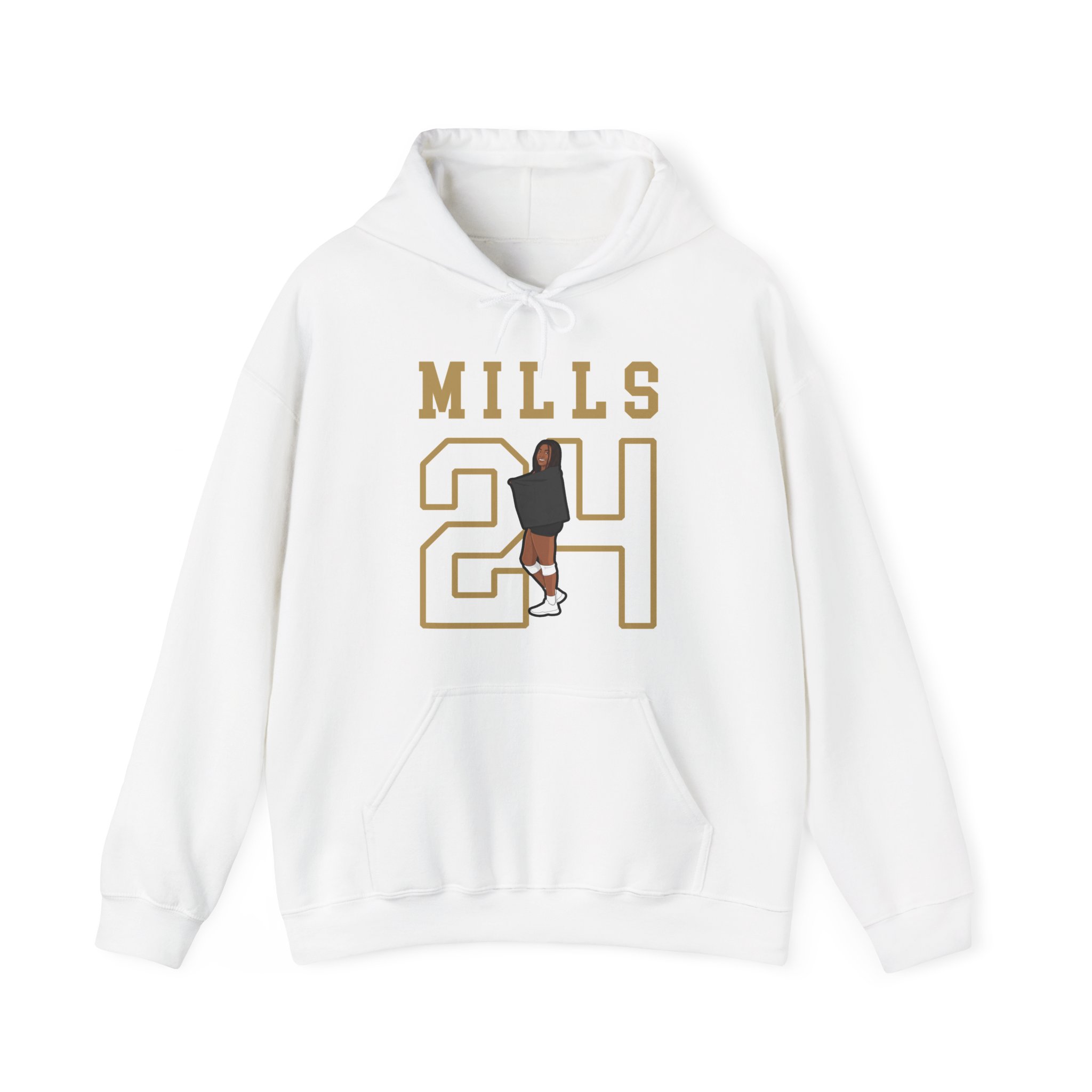 Hoodie — character_shirsey in White