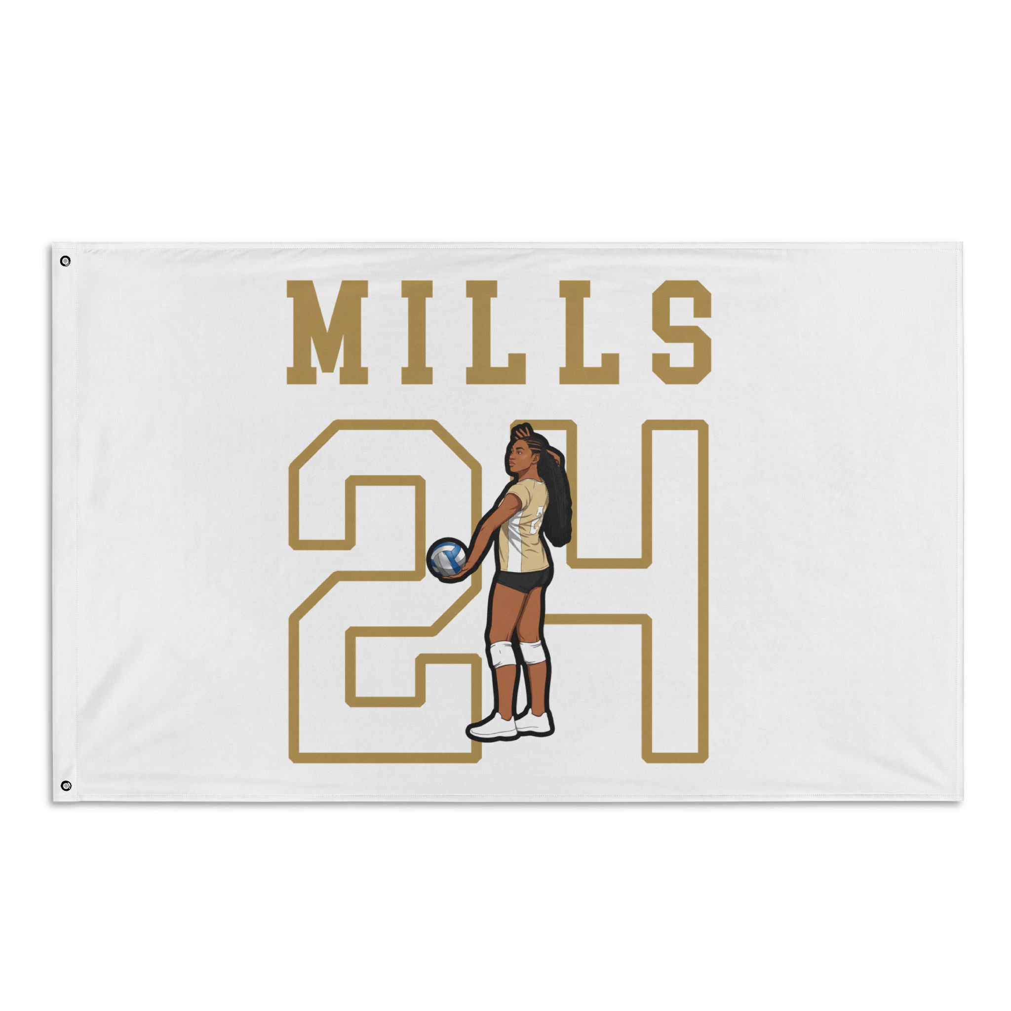 Flag (35 × 56 in) — character_shirsey in Classic