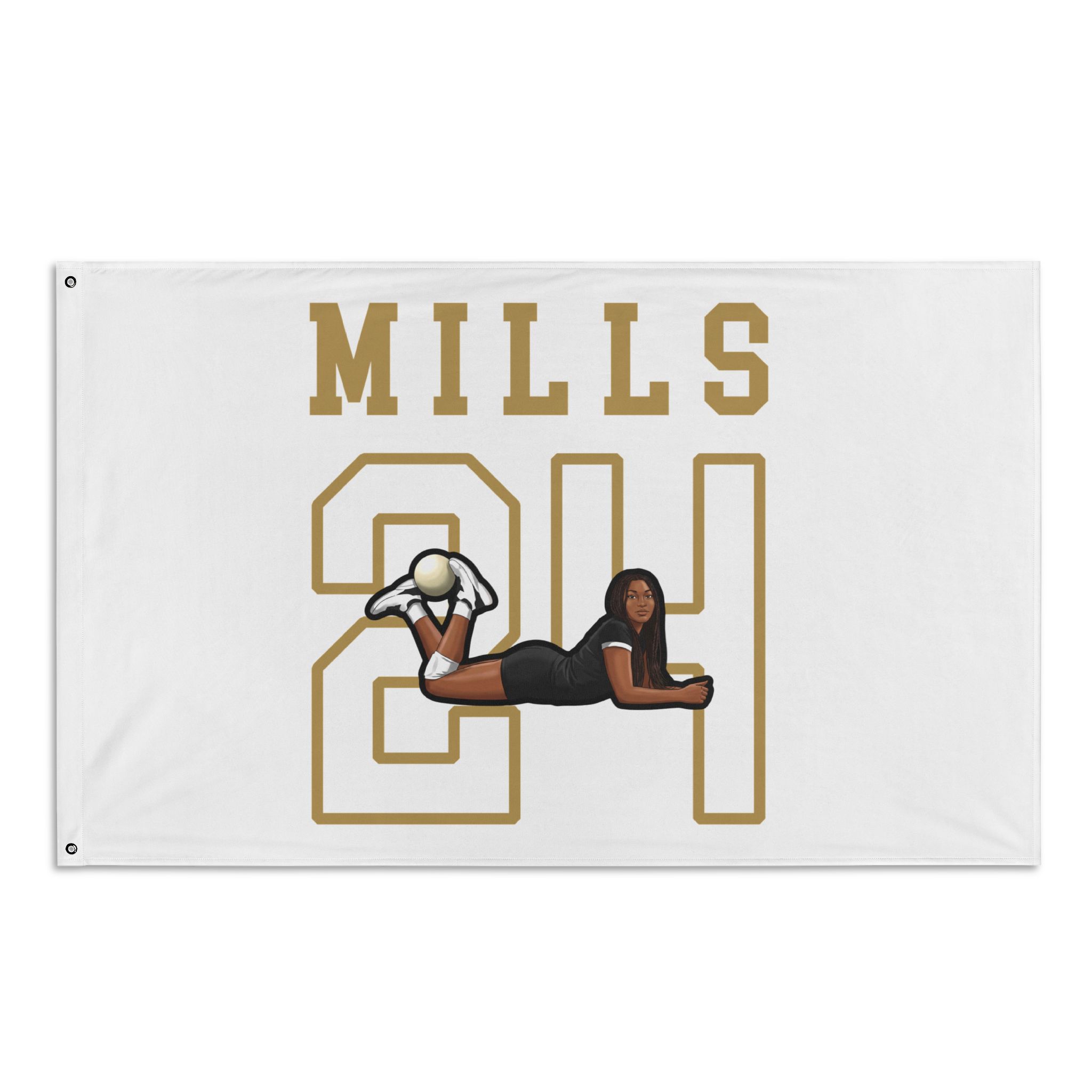 Flag (35 × 56 in) — character_shirsey in Classic
