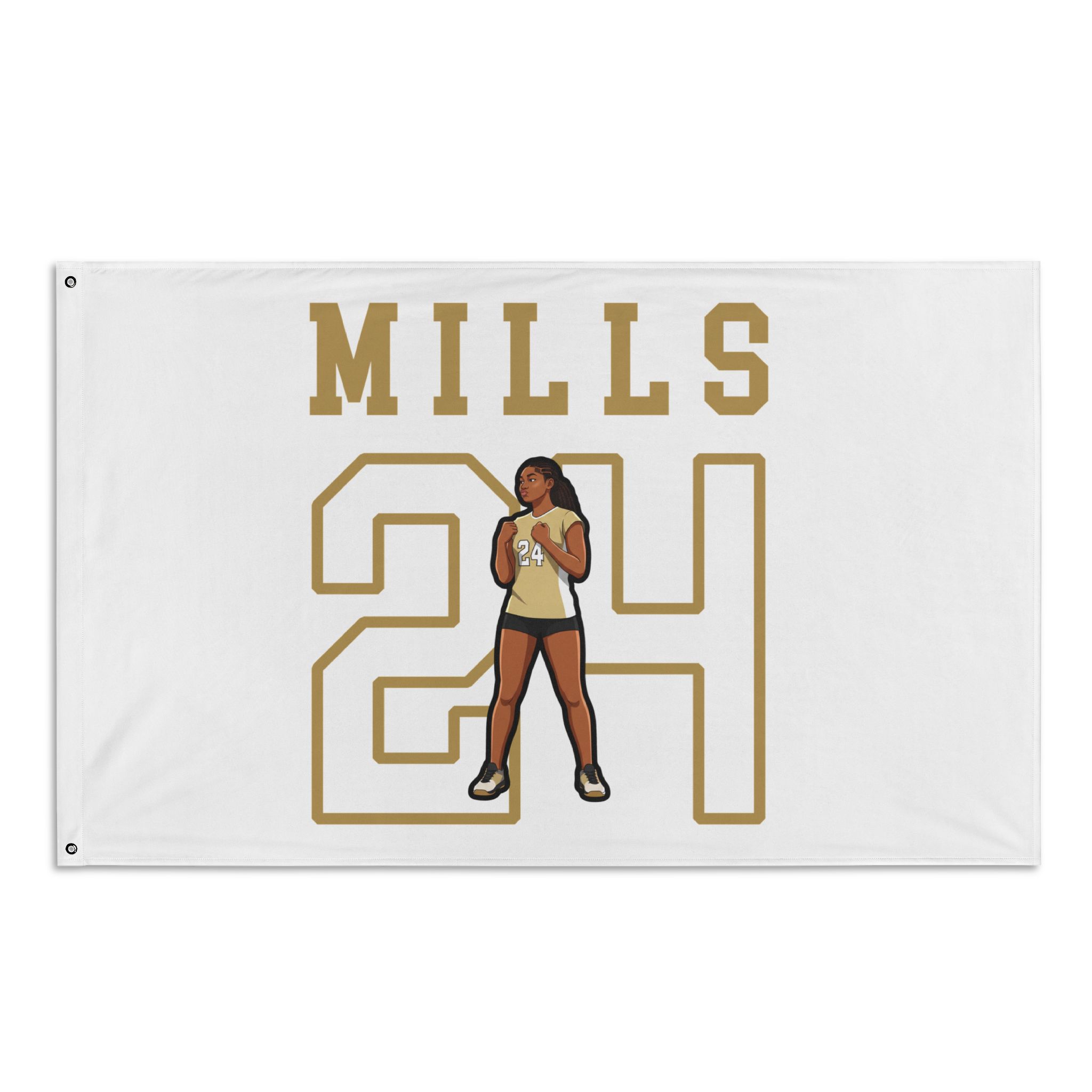 Flag (35 × 56 in) — character_shirsey in Classic