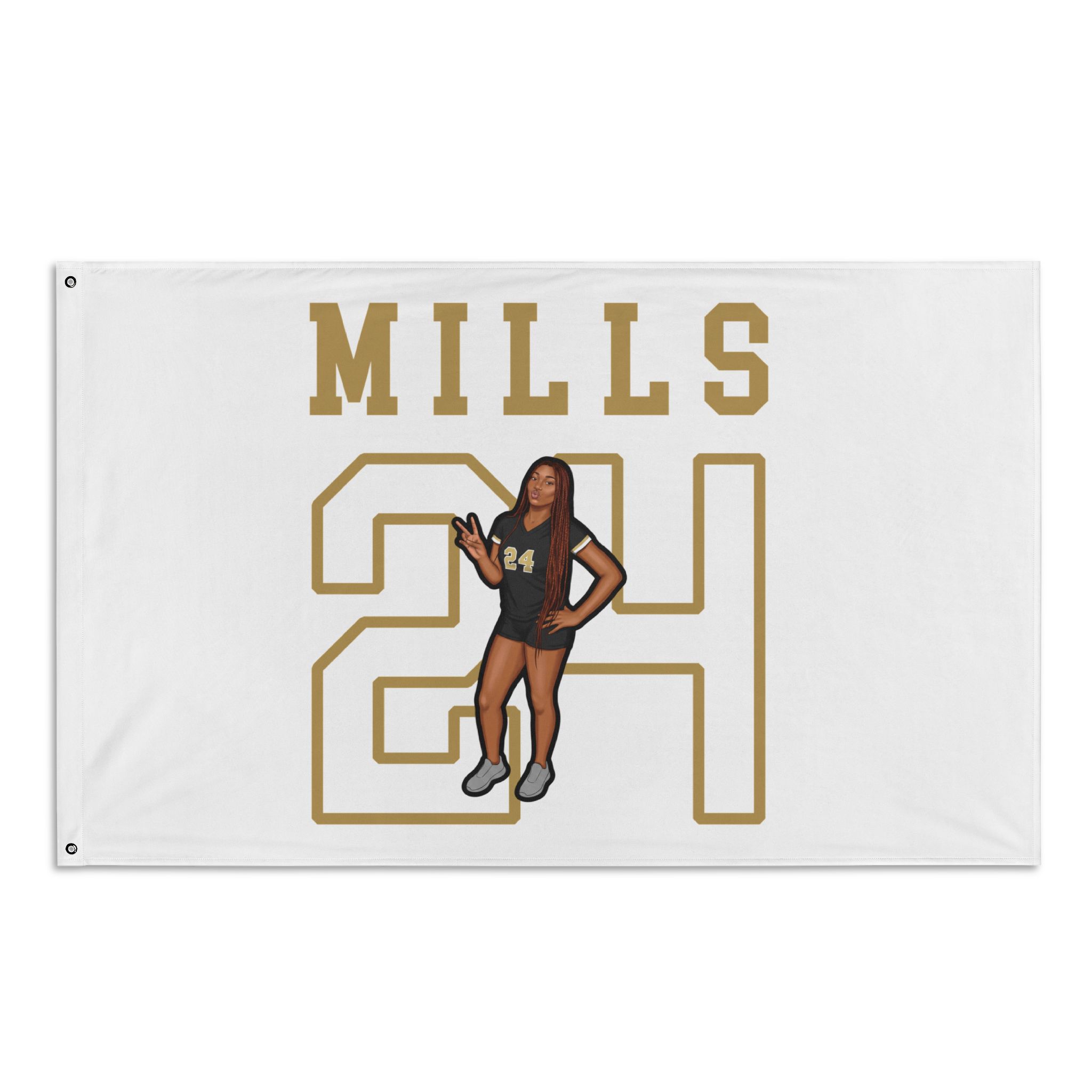 Flag (35 × 56 in) — character_shirsey in Classic