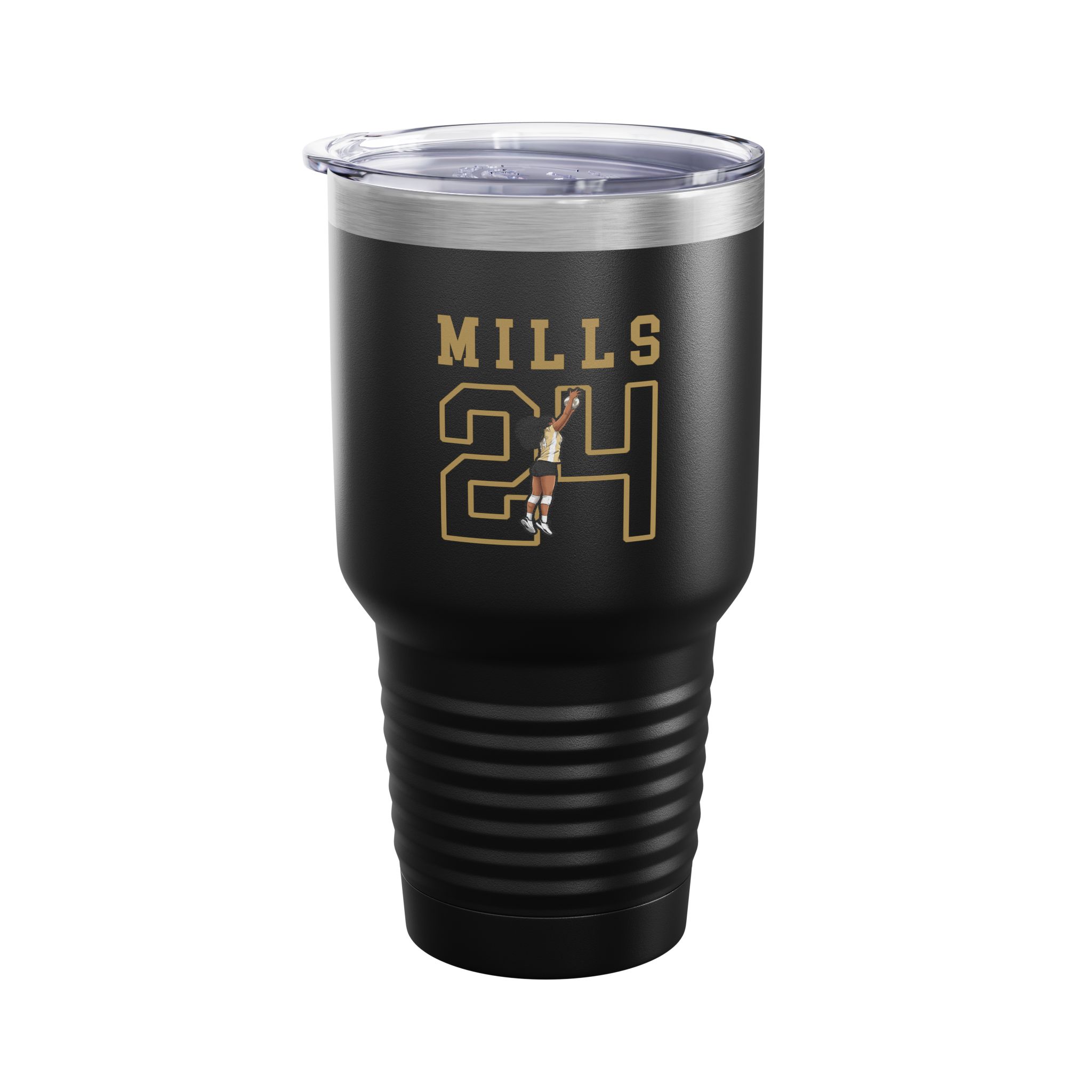 30oz Tumbler — character_shirsey in Black