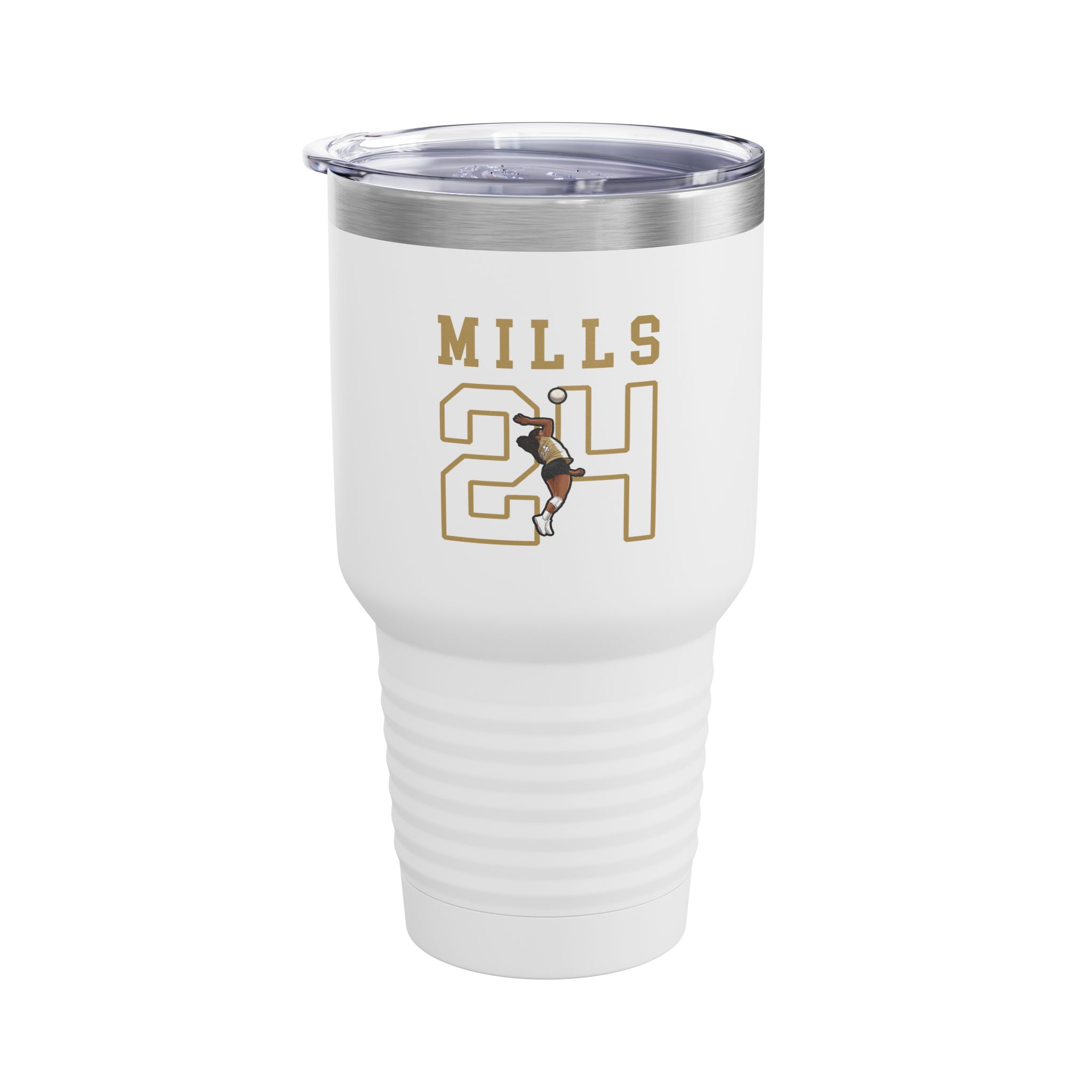 30oz Tumbler — character_shirsey in White
