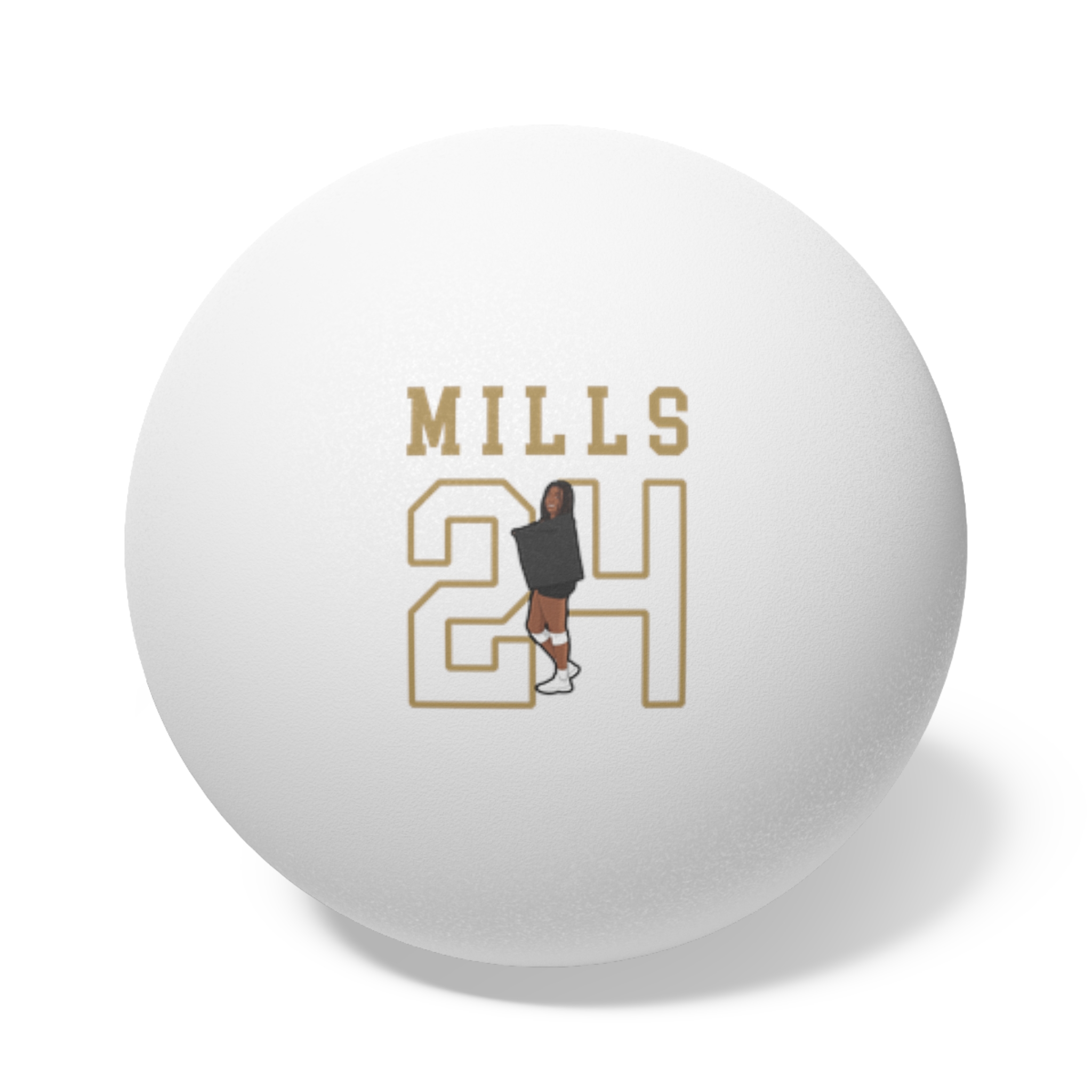 Ping Pong Balls, 6 pcs — character_shirsey in White