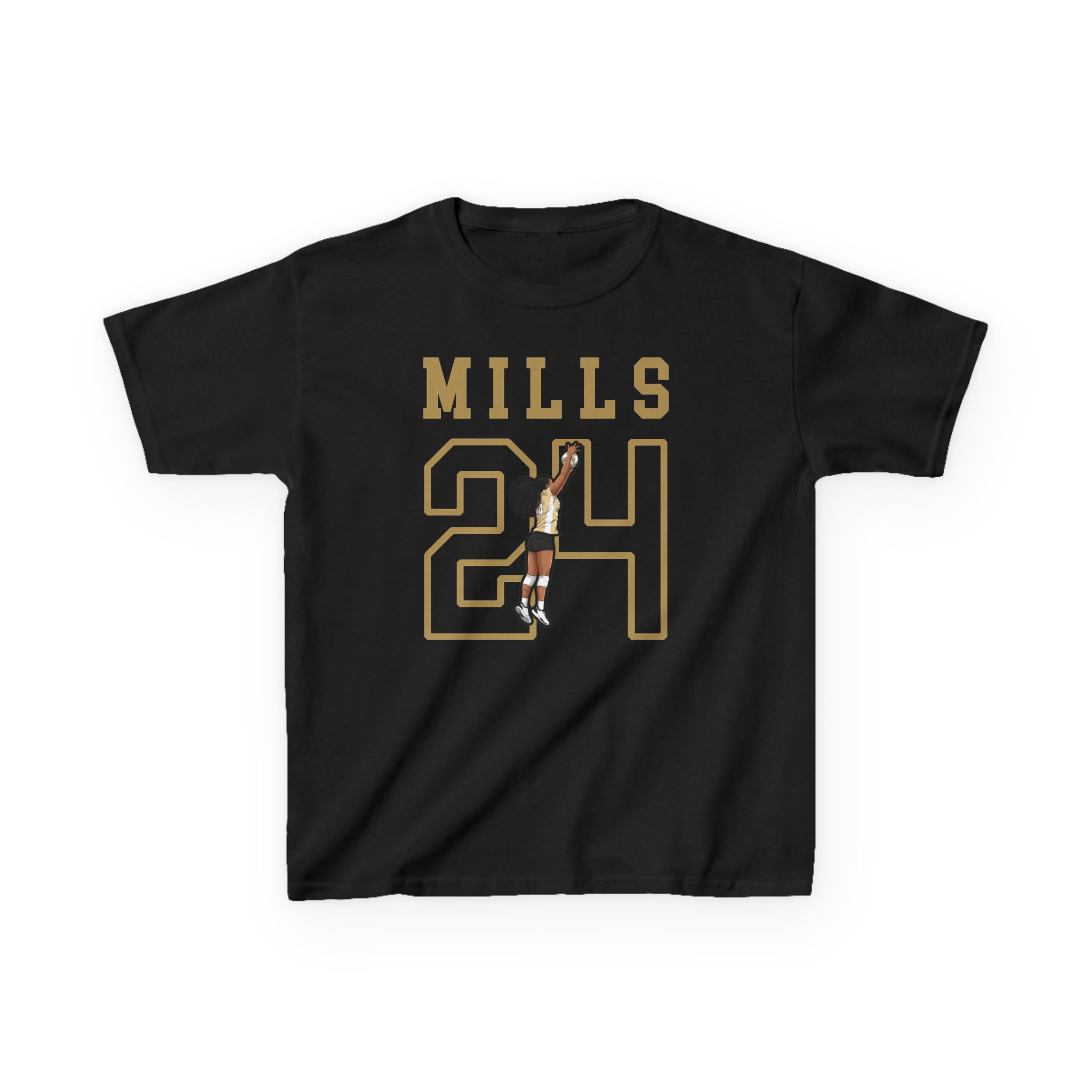 Youth Tee — character_shirsey in Black