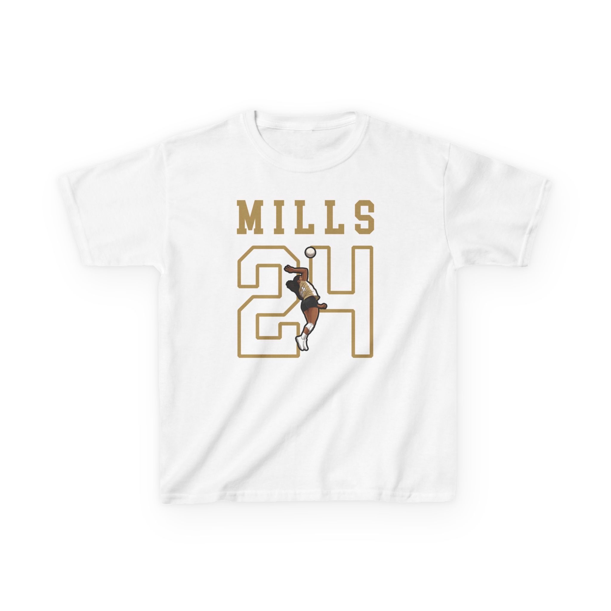 Youth Tee — character_shirsey in White