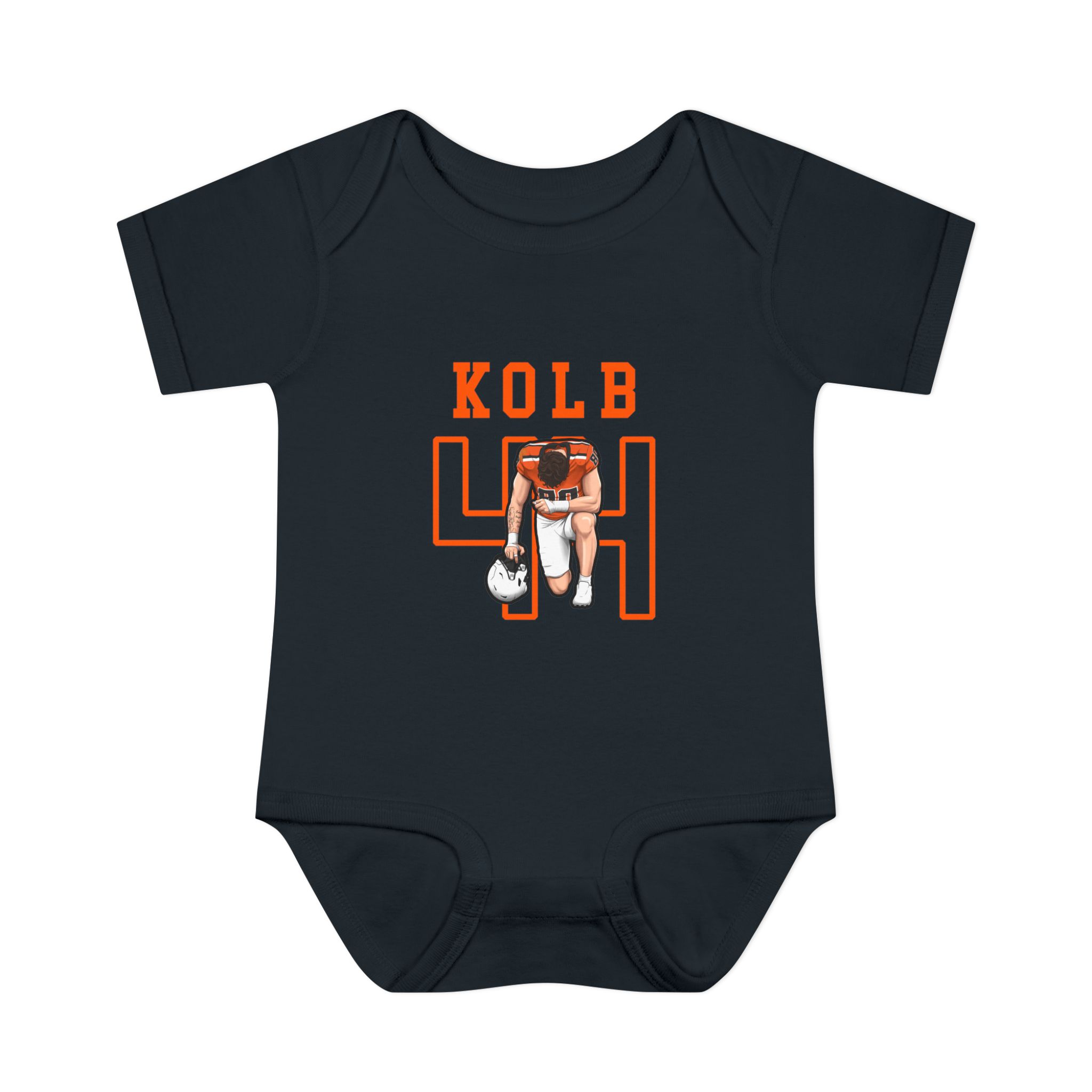 Baby Onesie — character_shirsey in Black