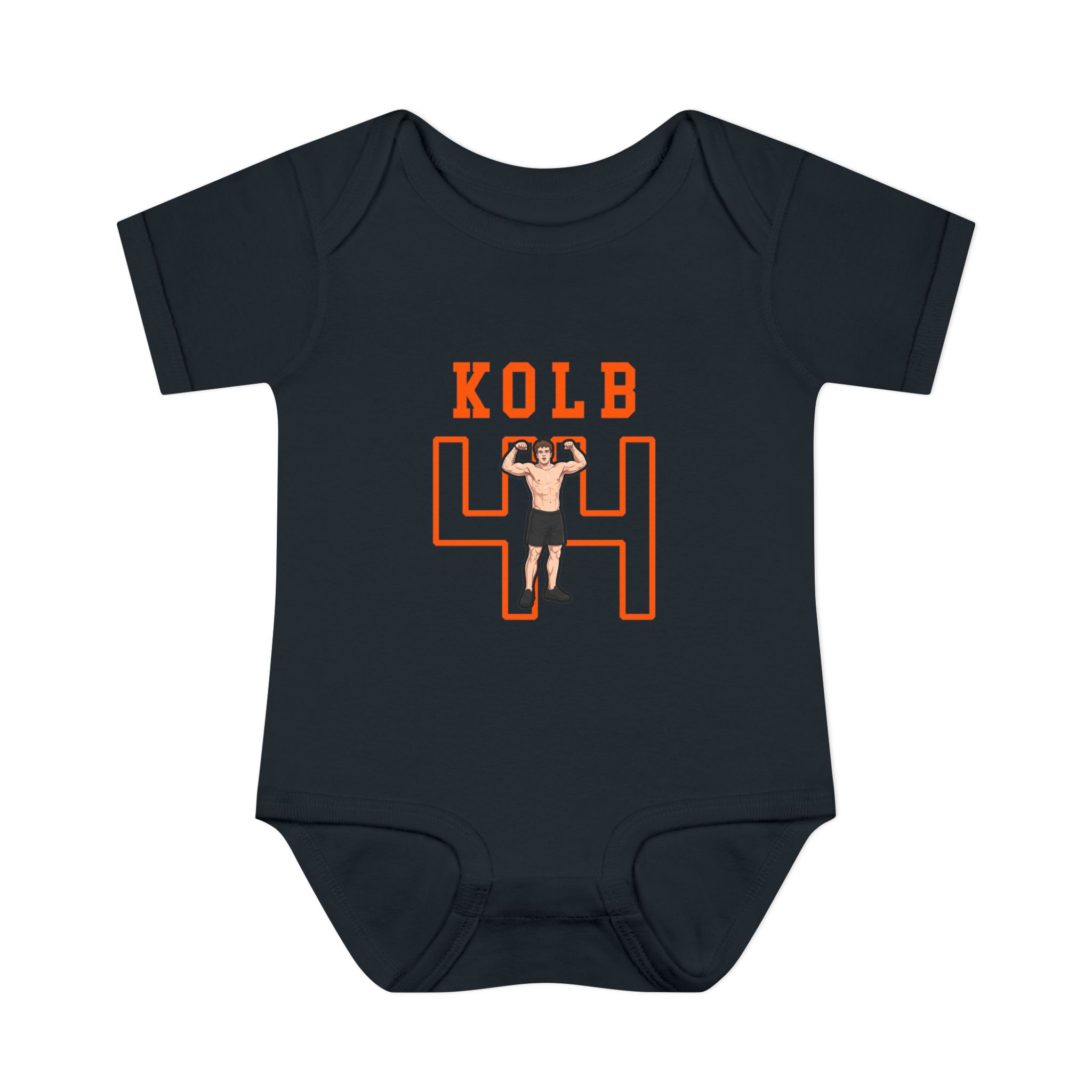 Baby Onesie — character_shirsey in Black