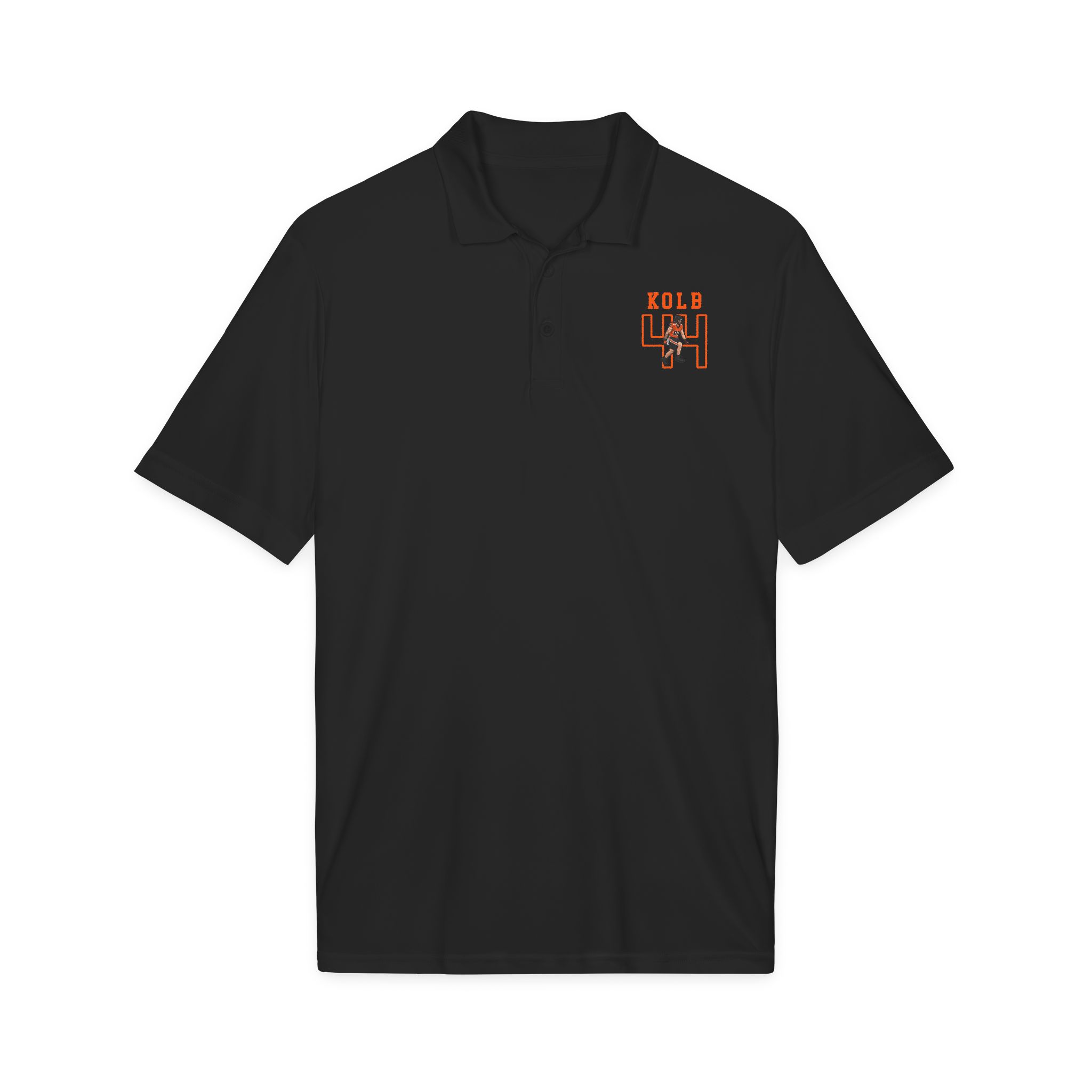 Polo — character_shirsey in Black