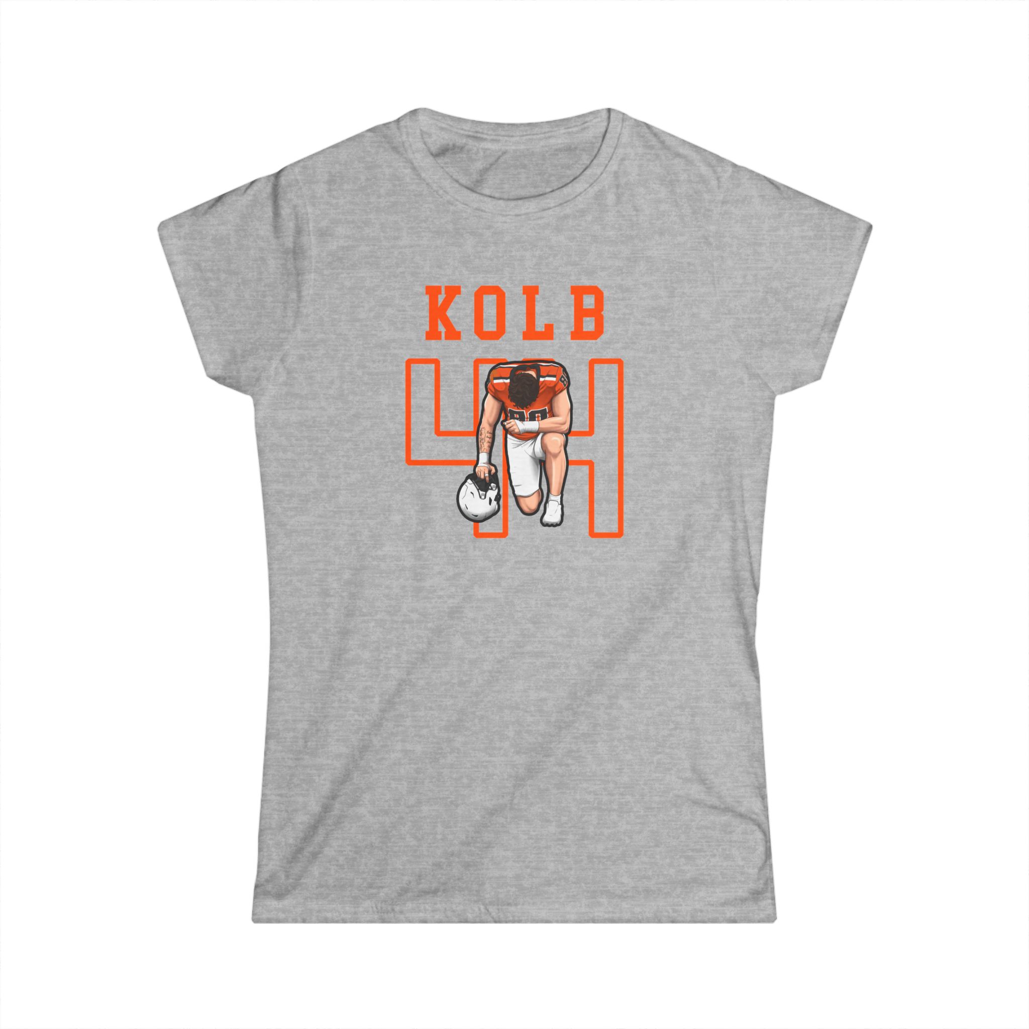 Women's Softstyle Tee — character_shirsey in Grey