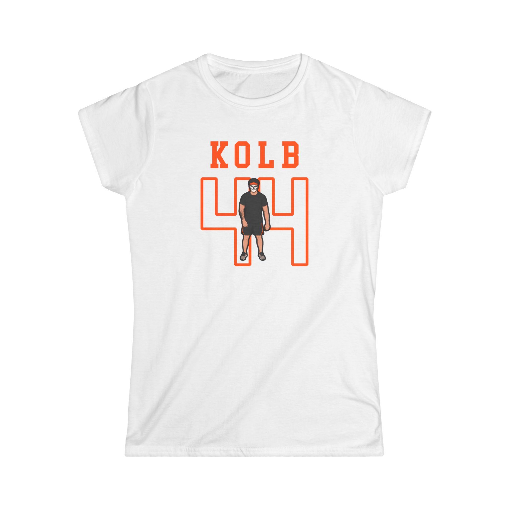 Women's Softstyle Tee — character_shirsey in White