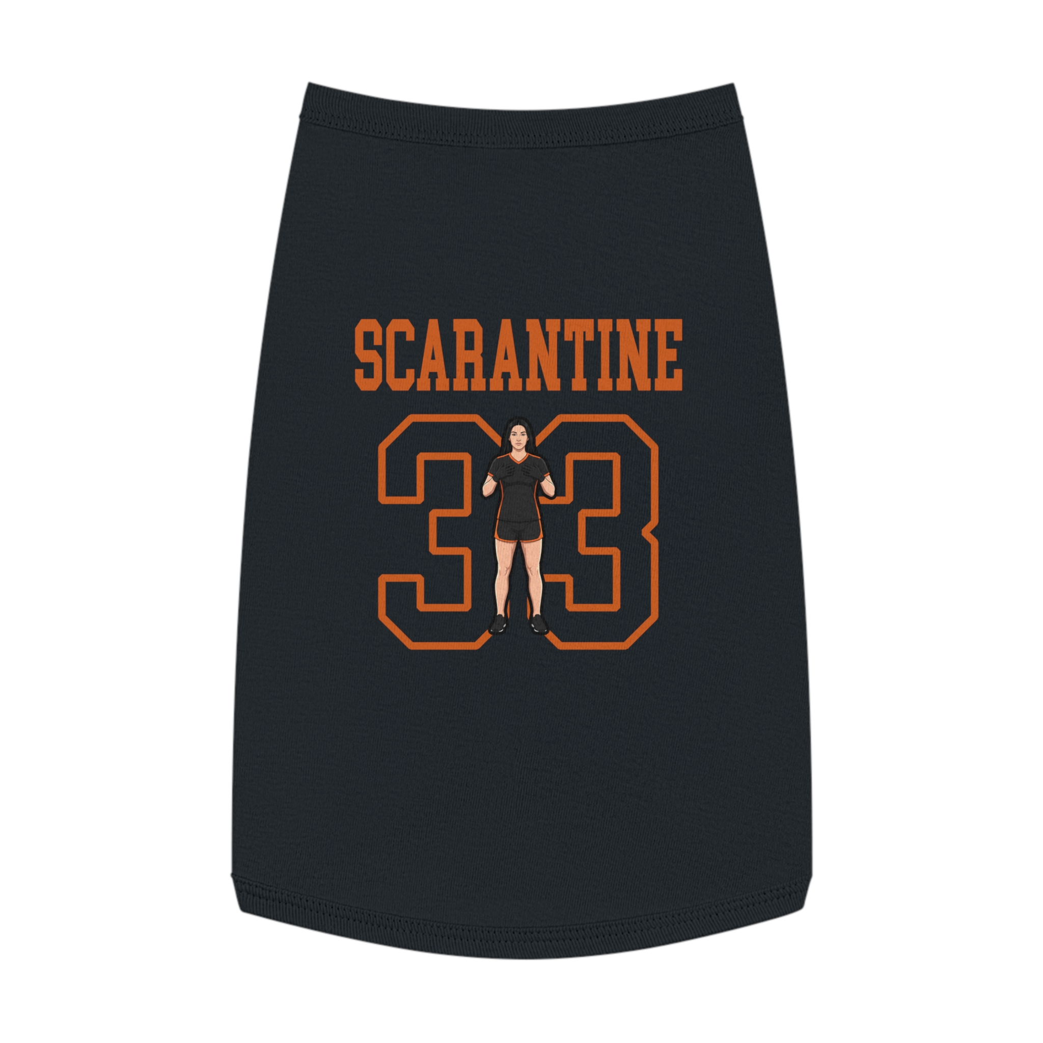 Pet Tank Top — character_shirsey in Black