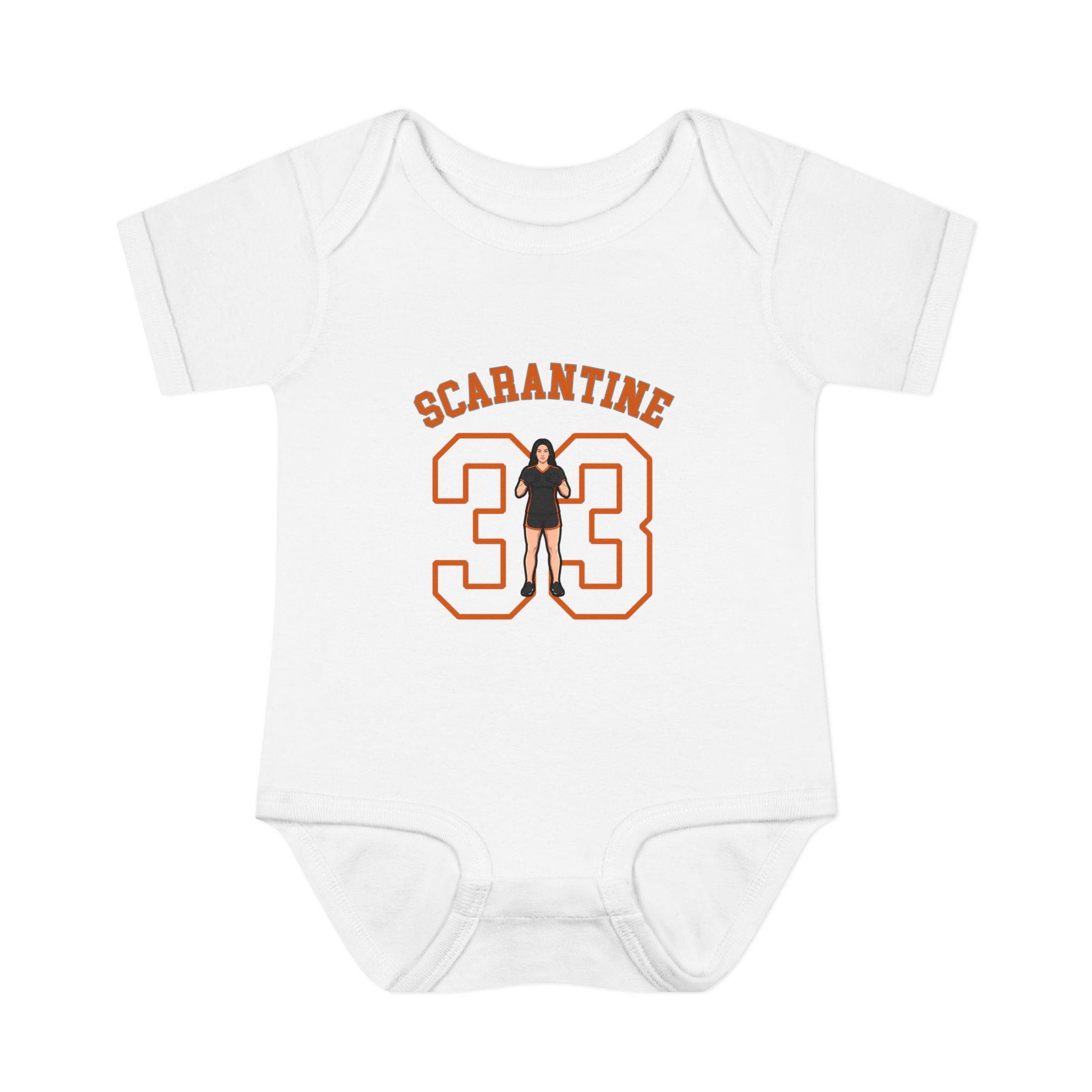 Baby Onesie — character_shirsey_arch in White