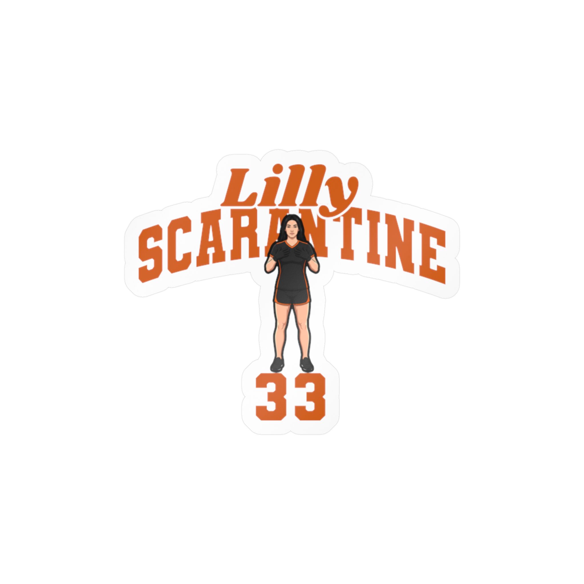 Vinyl Sticker — character_signature_arch in Classic